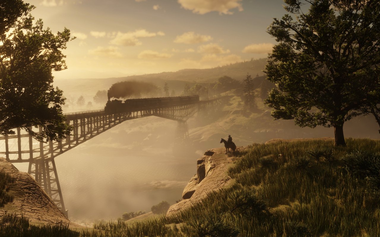 Download wallpaper Game, Rockstar Games, Red Dead Redemption 2, Gang ...
