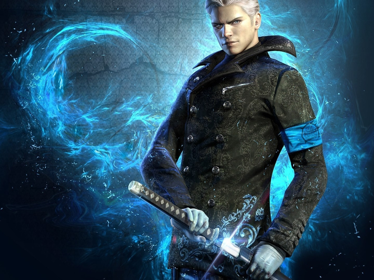 Вергилий прохождение. Devil May Cry 2013 Vergil. Вергилий DMC торс. Двойник Вергилий DMC 5. Вергилий косплей 5.