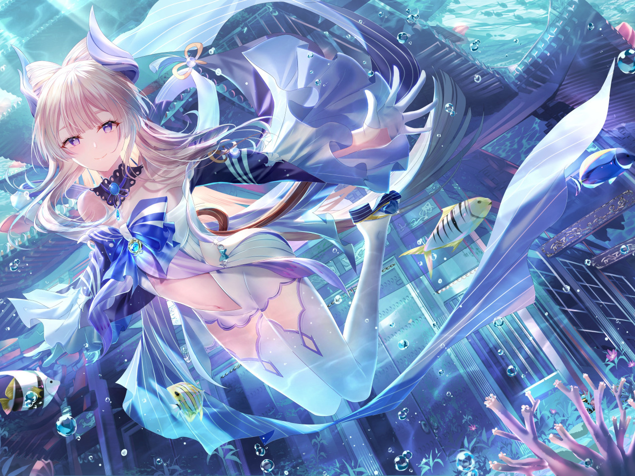 Konosuba - Aqua, anime, aqua, girl, goddess, konosuba water, waves, HD  phone wallpaper | Peakpx