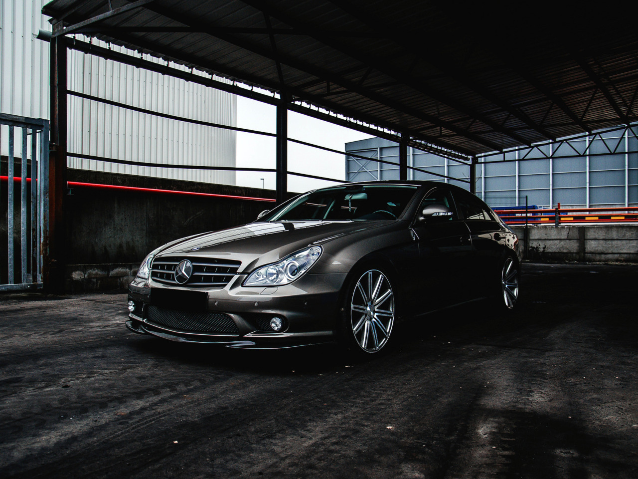 Cls фото на обои Download wallpaper Mercedes-Benz, AMG, CLS 55, frontside, section mercedes in re