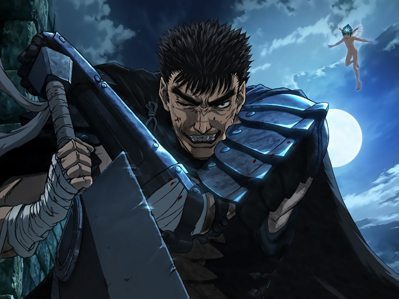 Guts berserk wallpaper  Berserk, Berserk anime 1997, Anime artwork  wallpaper