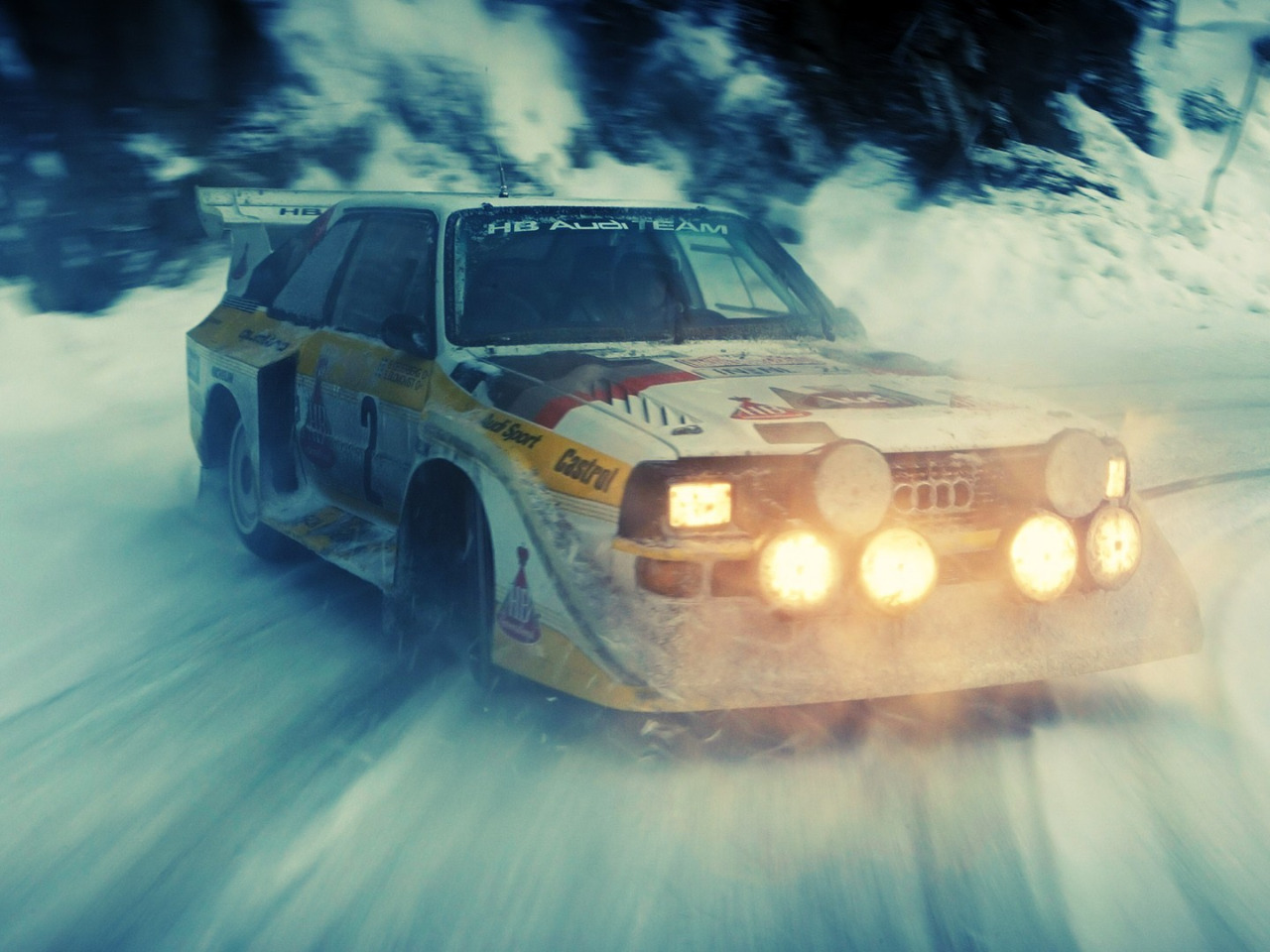 Audi 80 quattro Rally