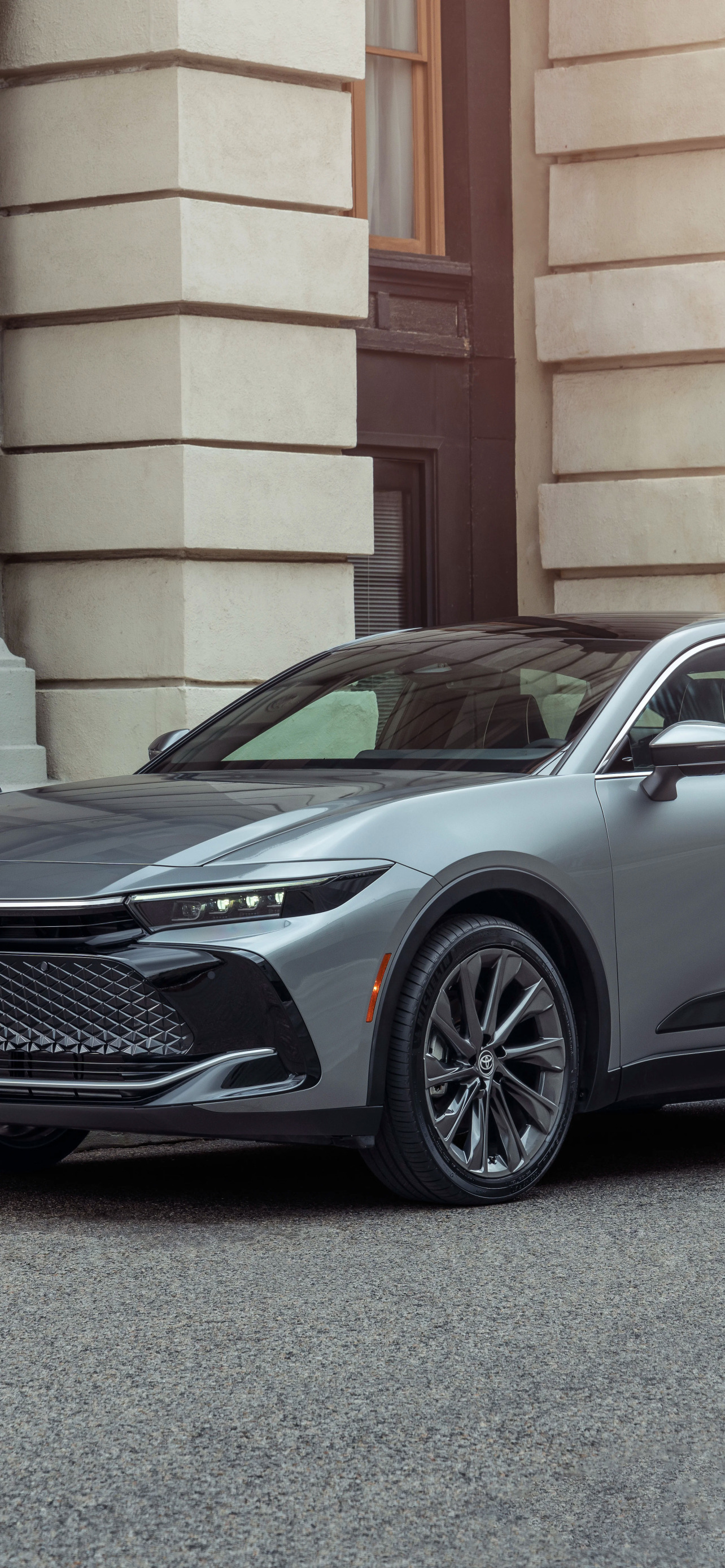 Download wallpaper People, Grey, Toyota, Crossover, Crossover, 2023