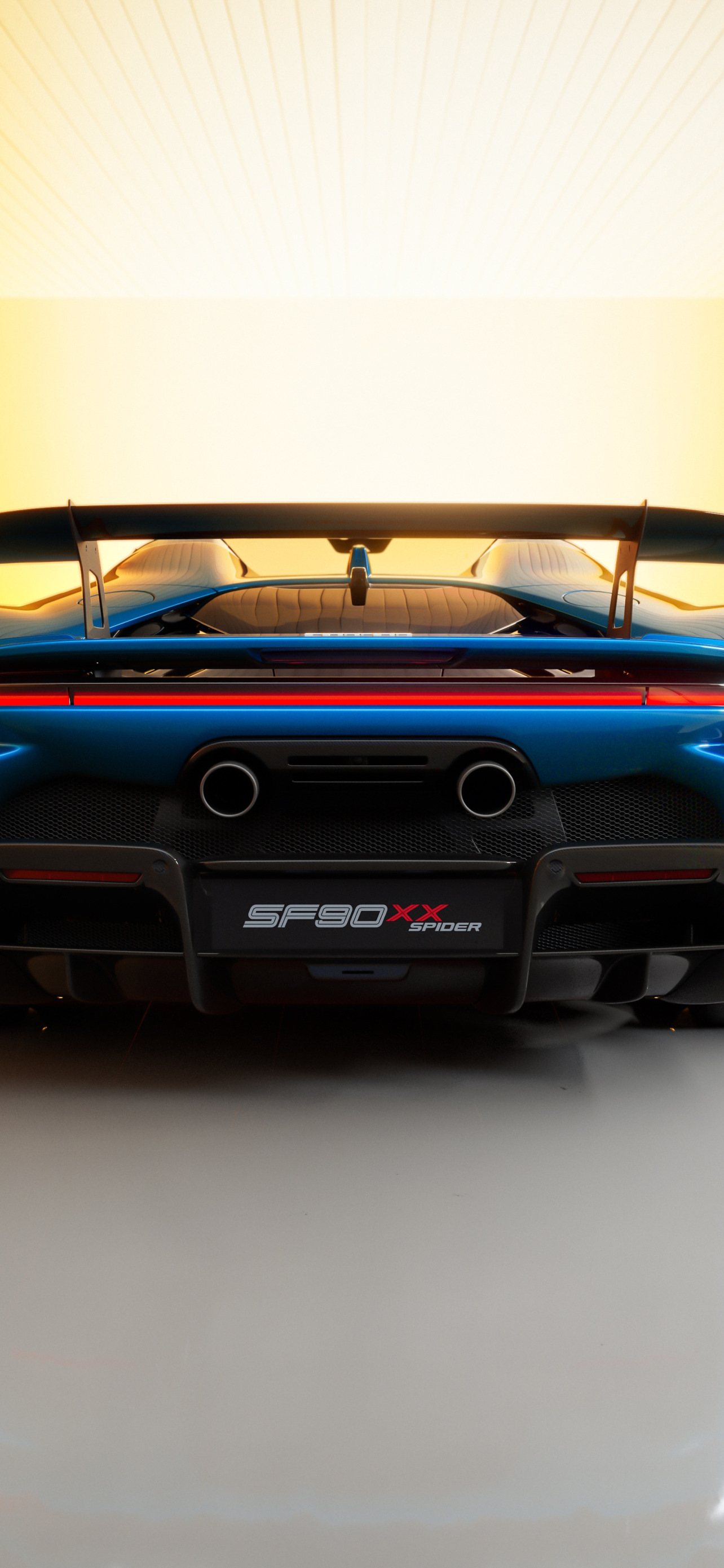 Download wallpaper Ferrari, supercar, SF90, Ferrari SF90 XX Spider