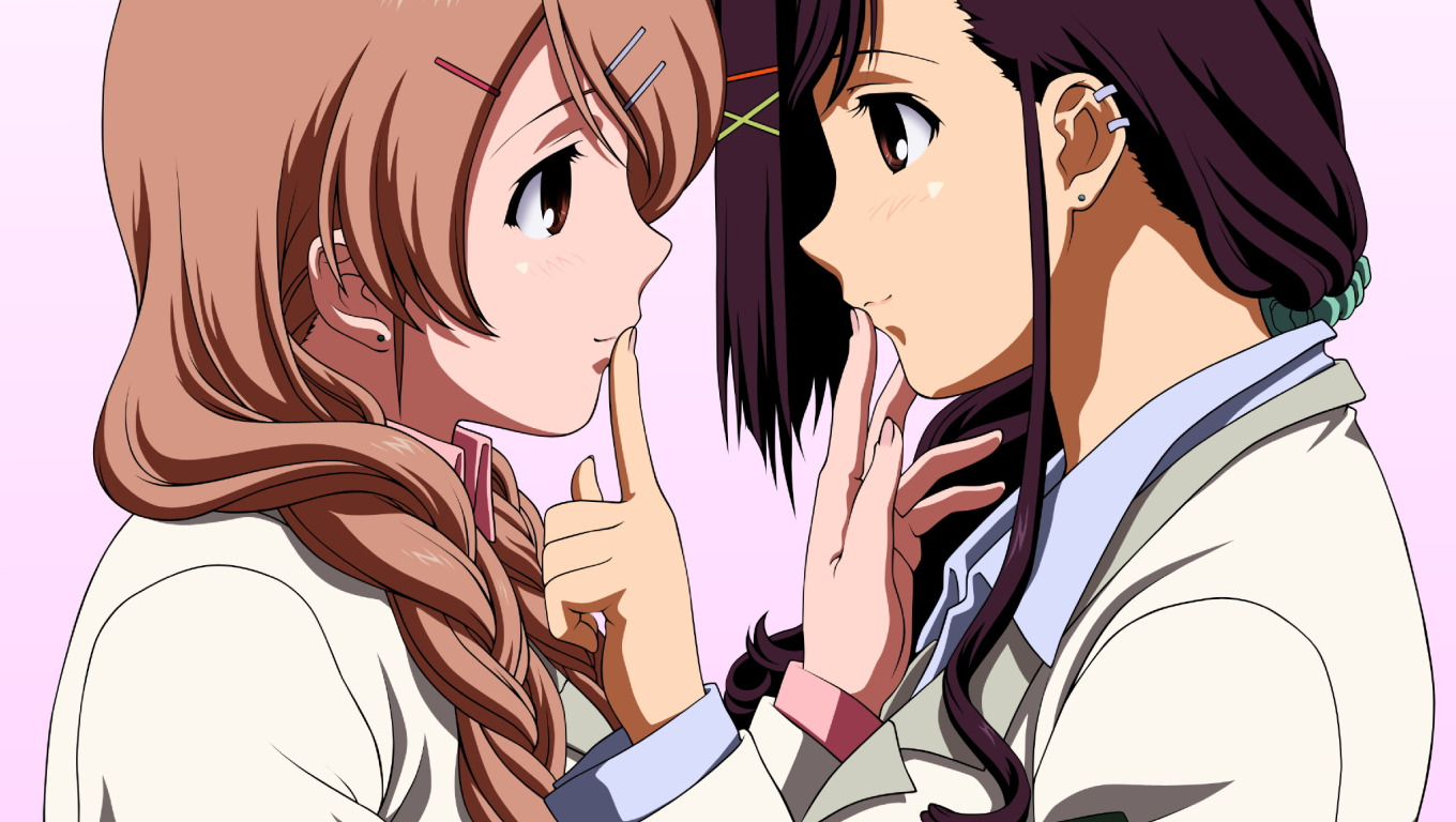 girls, anime, art, Candy Boy, Candy-Boy, <b>Sakurai</b> Yukino, <b>Sakurai</b> Kanade.