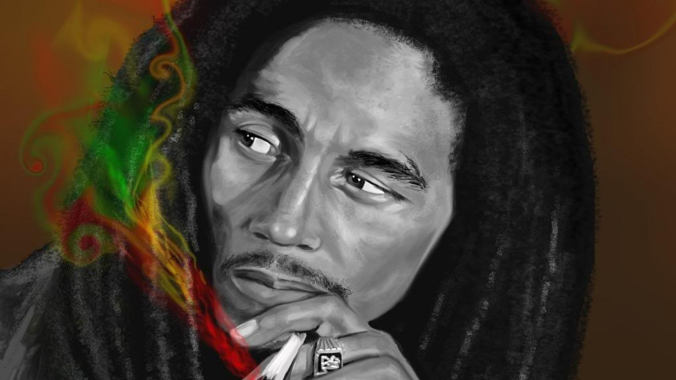 Download wallpaper Bob Marley, Reggae, The Legend, Rasta, Robert Nesta ...