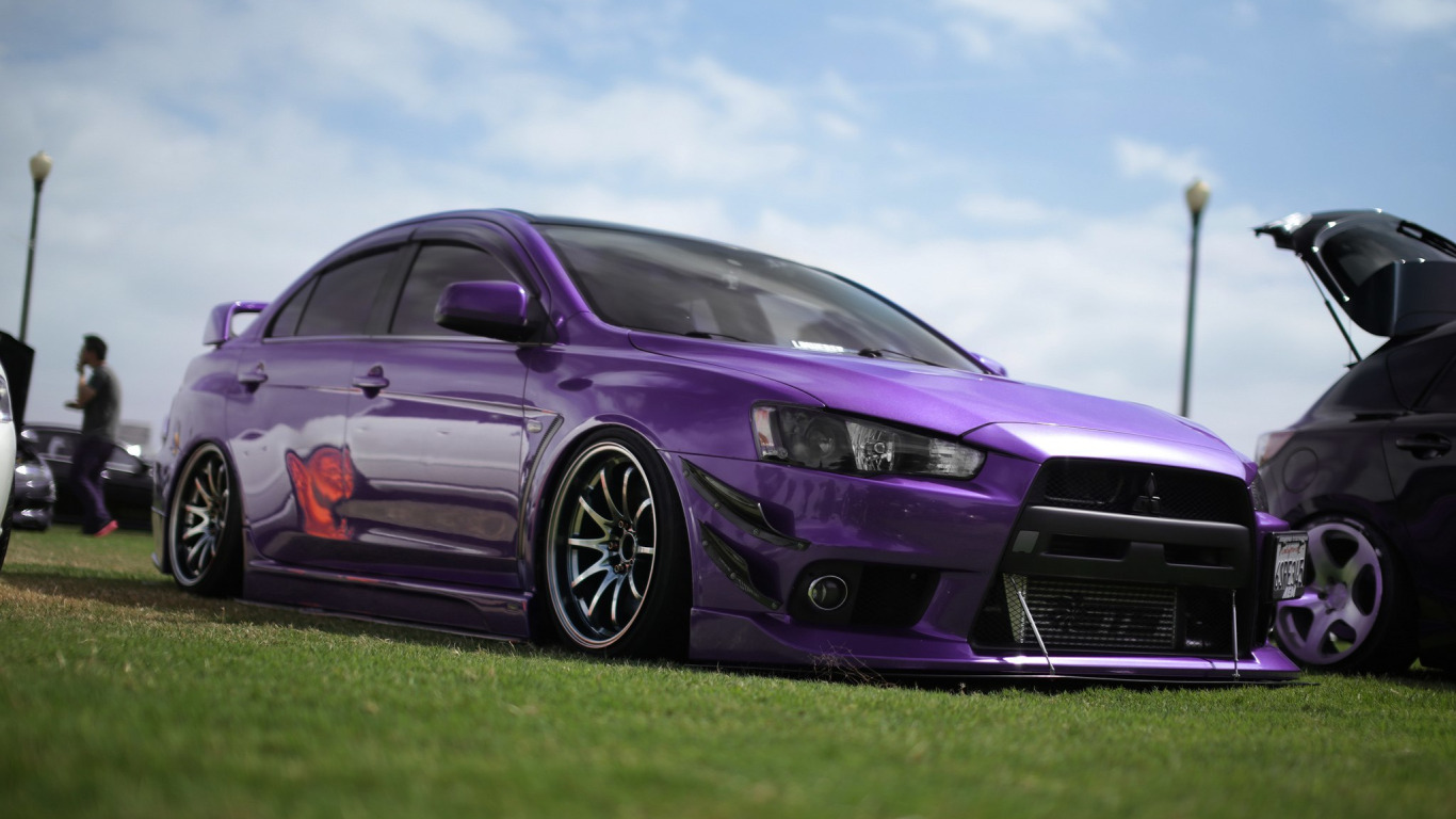 Mitsubishi Lancer Evolution 10 РЅРµРѕРЅ