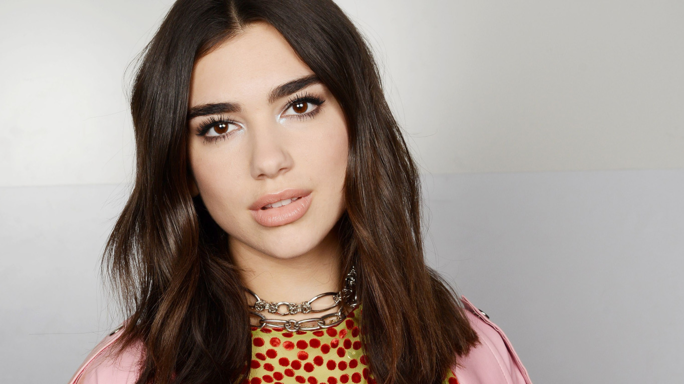 Download wallpaper brunette, singer, singer, Dua Lipa, Dua Lipa, karye ...