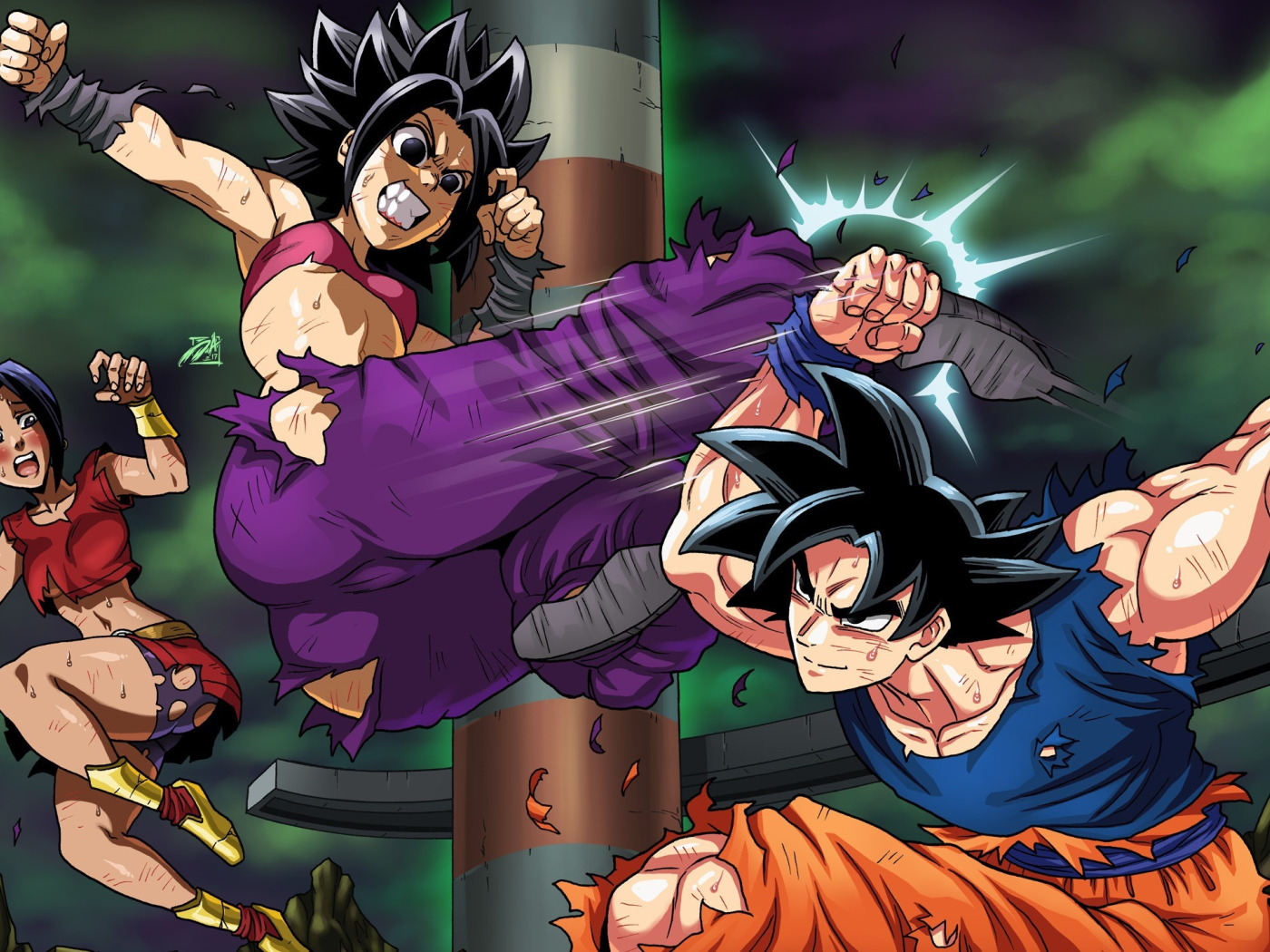 Download wallpaper DBS, anime, manga, Son Goku, Dragon Ball, Goku, Dragon  Ball Super, japonese, section shonen in resolution 1400x1050