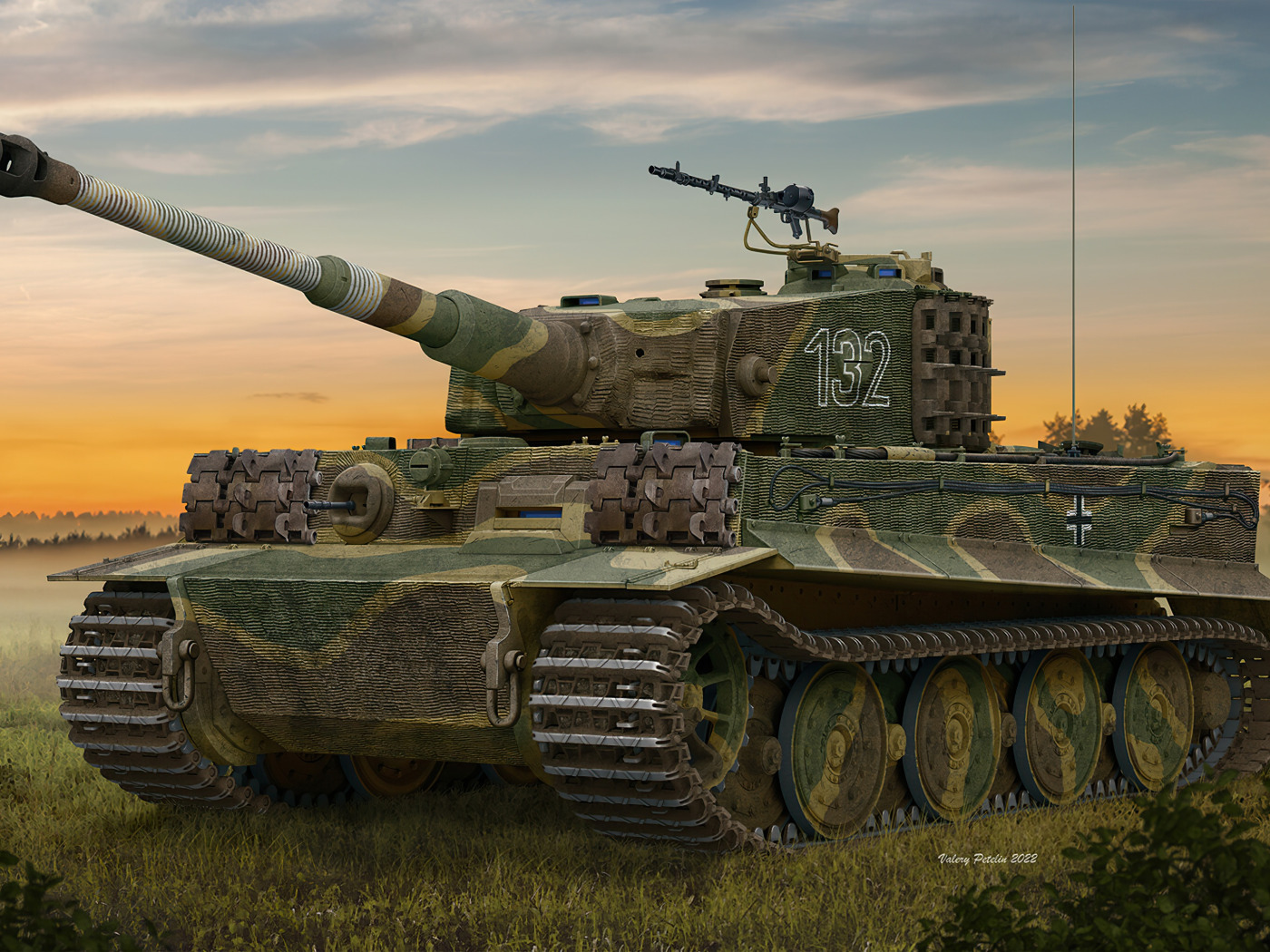 Download wallpaper Germany, Tiger, Tank weapon, Heavy Tank, Tiger I ...