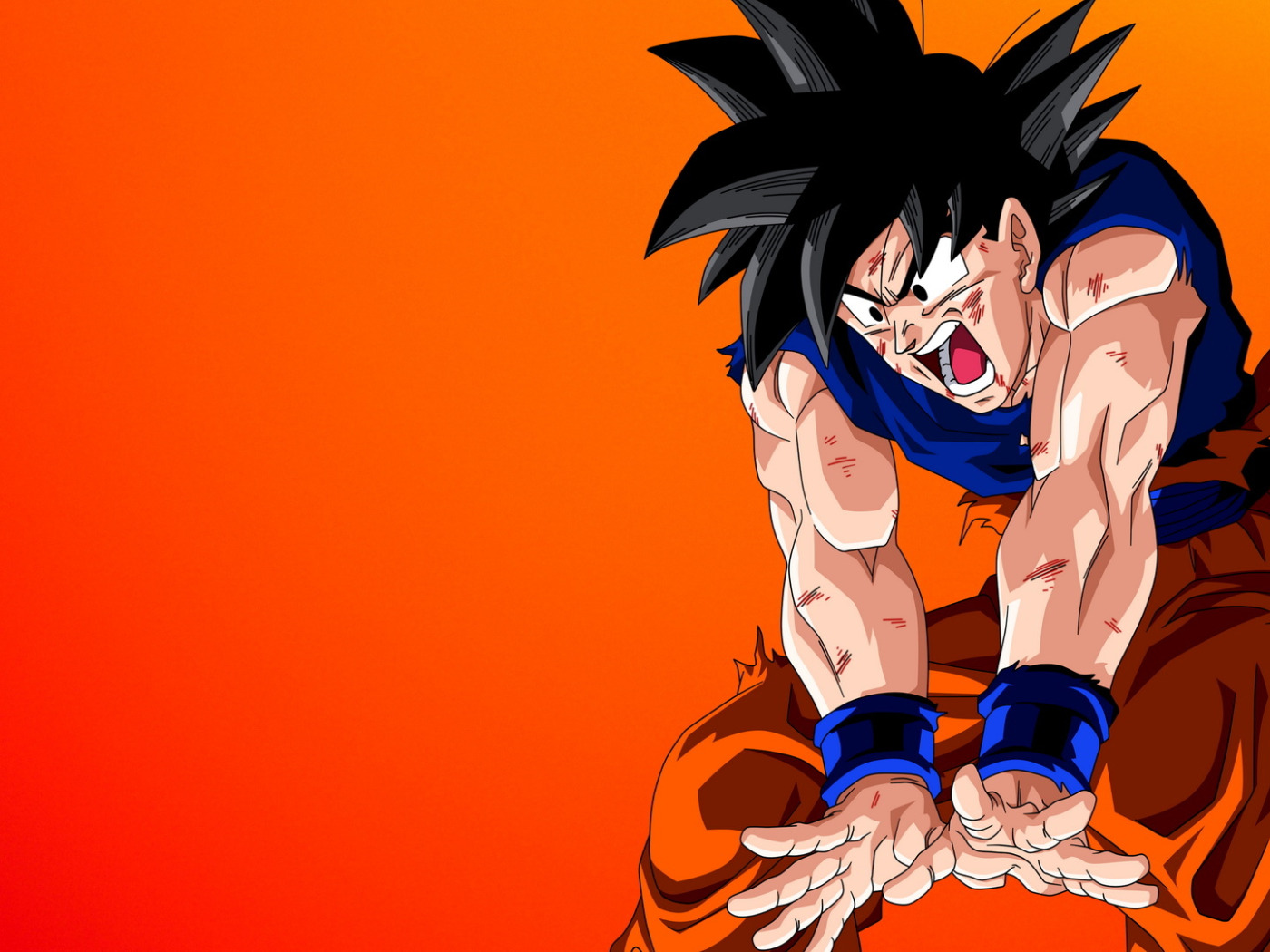 Dragon Ball Goku Orange Desktop Wallpaper - Goku Wallpaper 4K