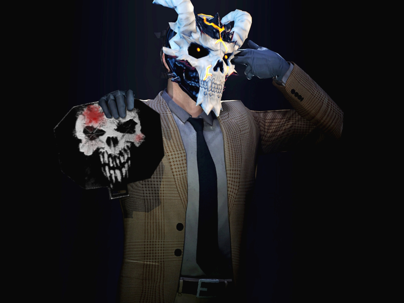 Payday 2 10th anniversary jester mask фото 30