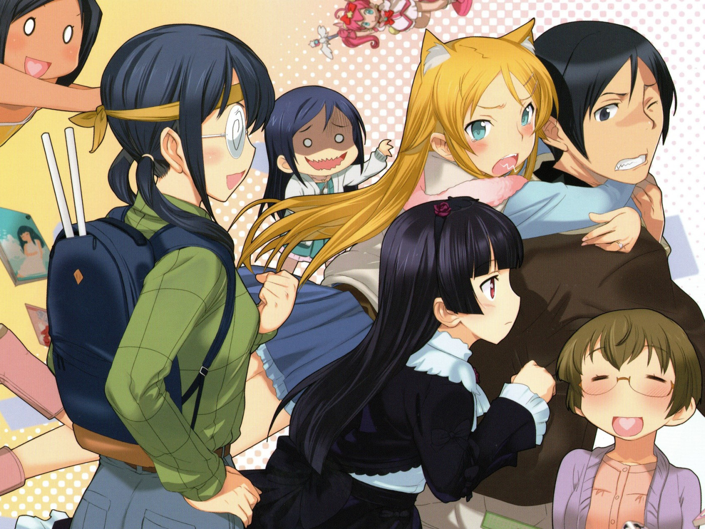 GoodFon.com - Free Wallpapers, download. characters, Oreimo, My little sist...