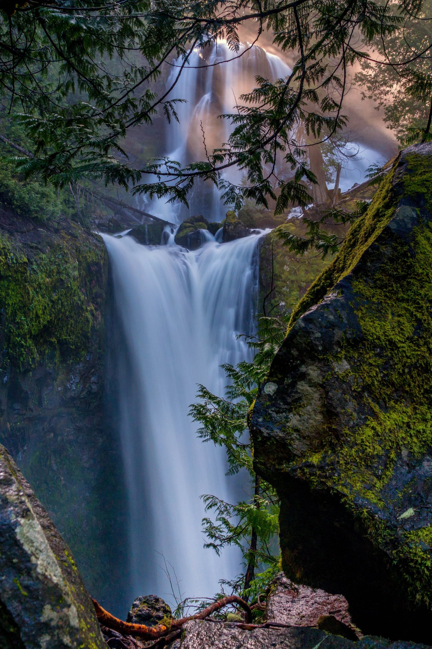 Giffer Rocks Download wallpaper forest, rocks, waterfalls, cascade, Columbia River ...