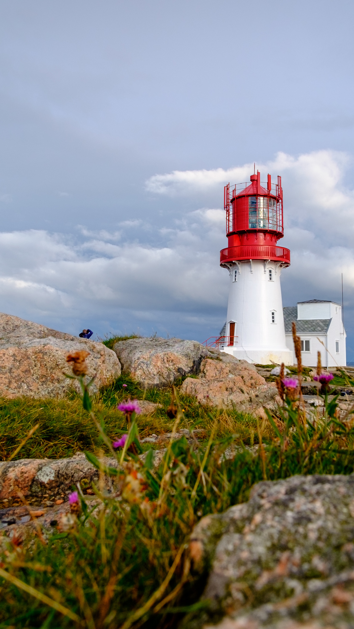 Download Wallpaper Coast, Lighthouse, Norway, Norway, Have Lindesnes ...