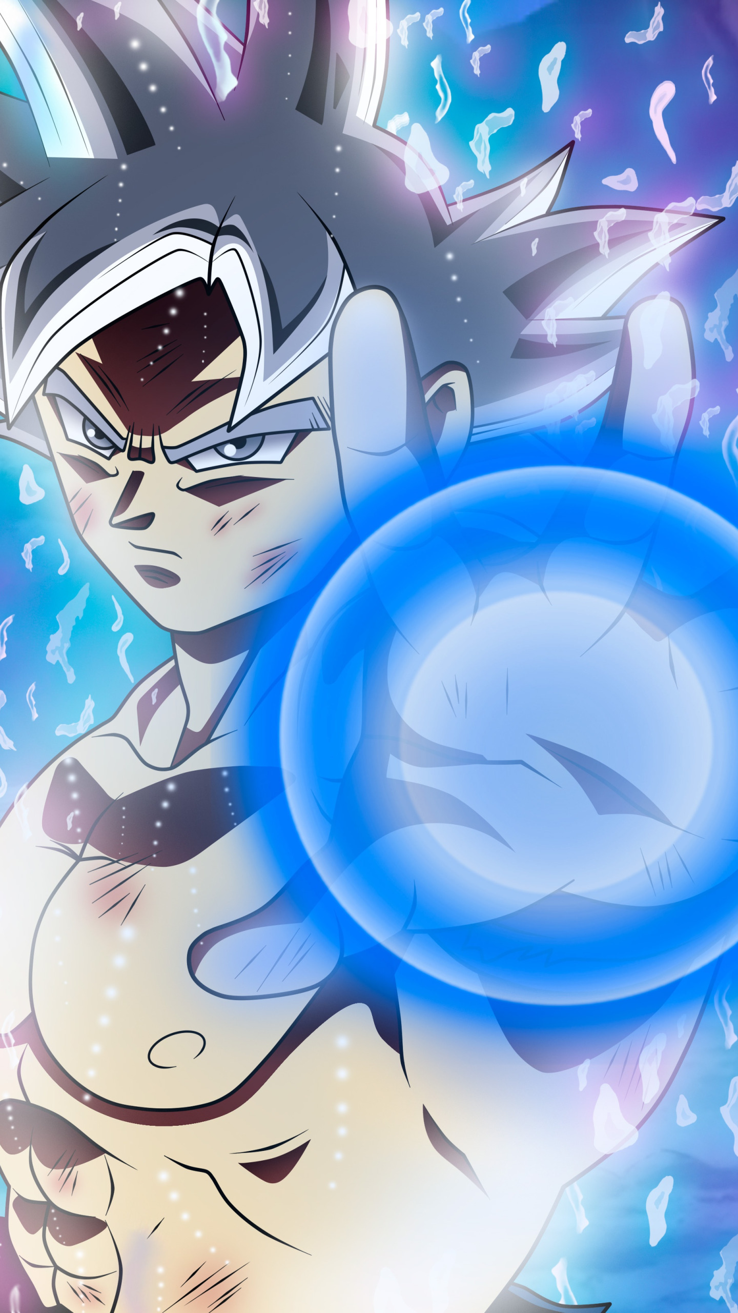 Download Wallpaper Goku Dragon Ball Goku Ultra Instinct Perfected Dragon Ball Super Goku 