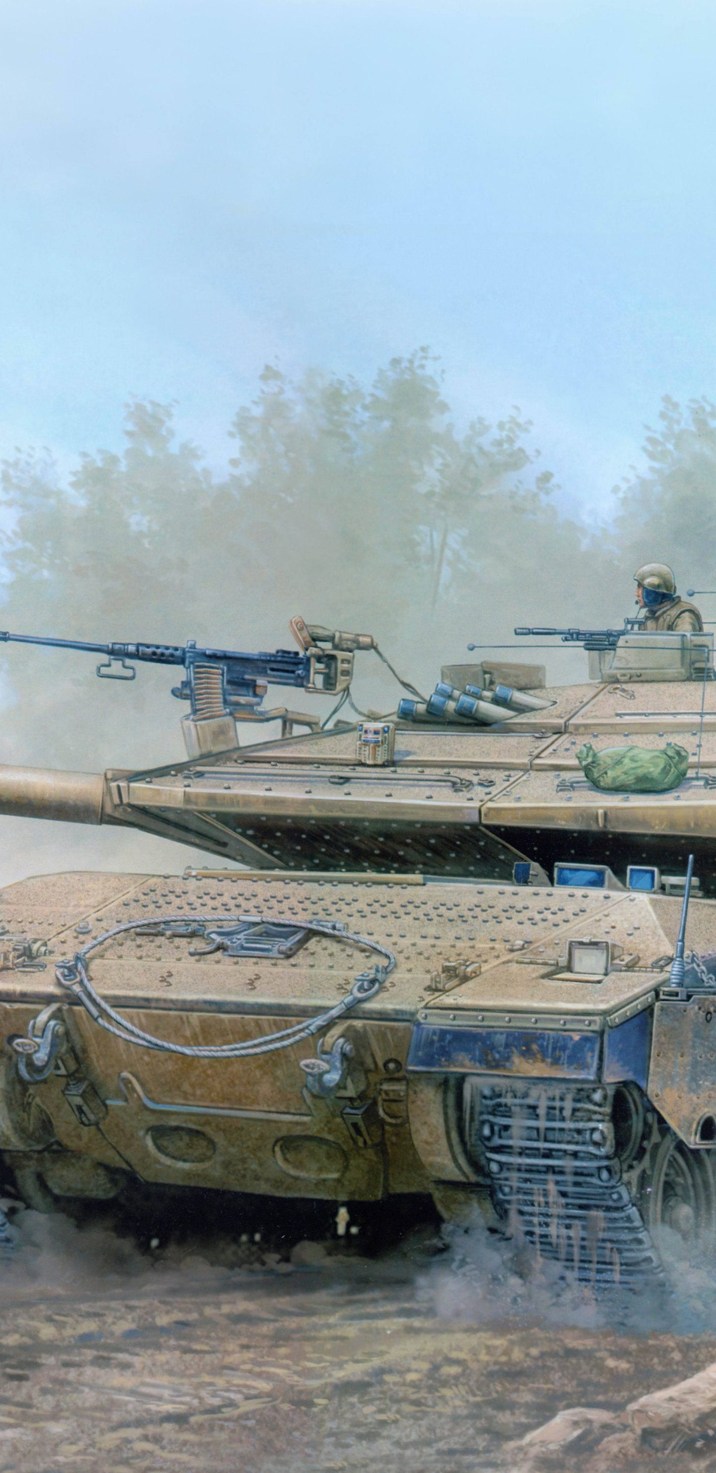 Mk Tank Download wallpaper Wallpaper, tank, armor, Merkava Mk 4, section weapon ...