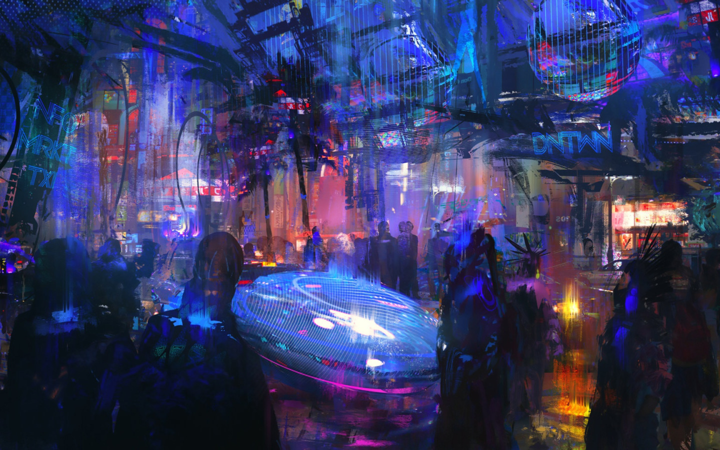 Cyberpunk club art фото 16