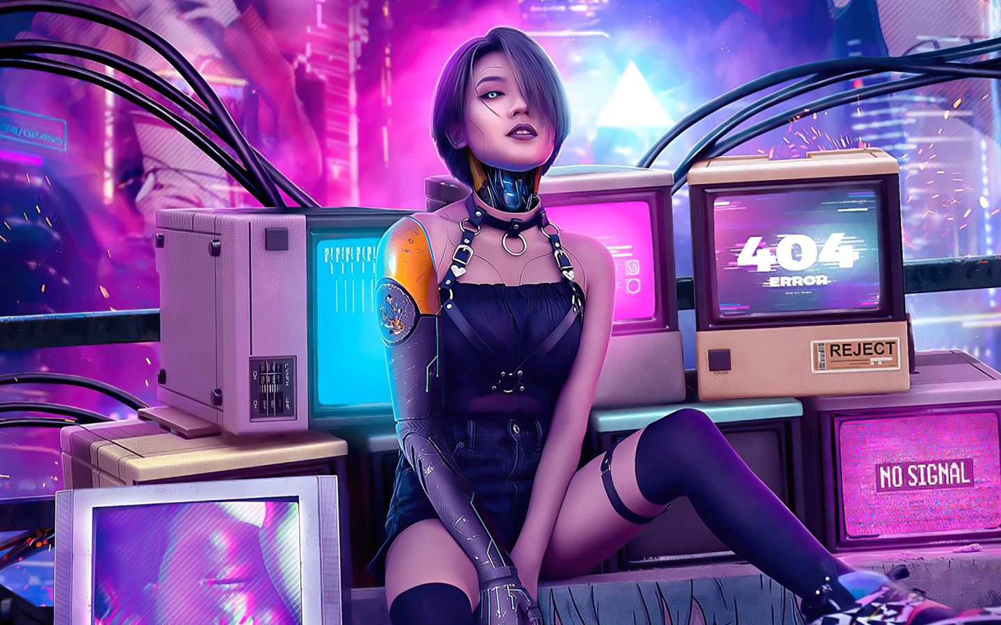 Download wallpaper: Cyberpunk 2077 2 1440x900