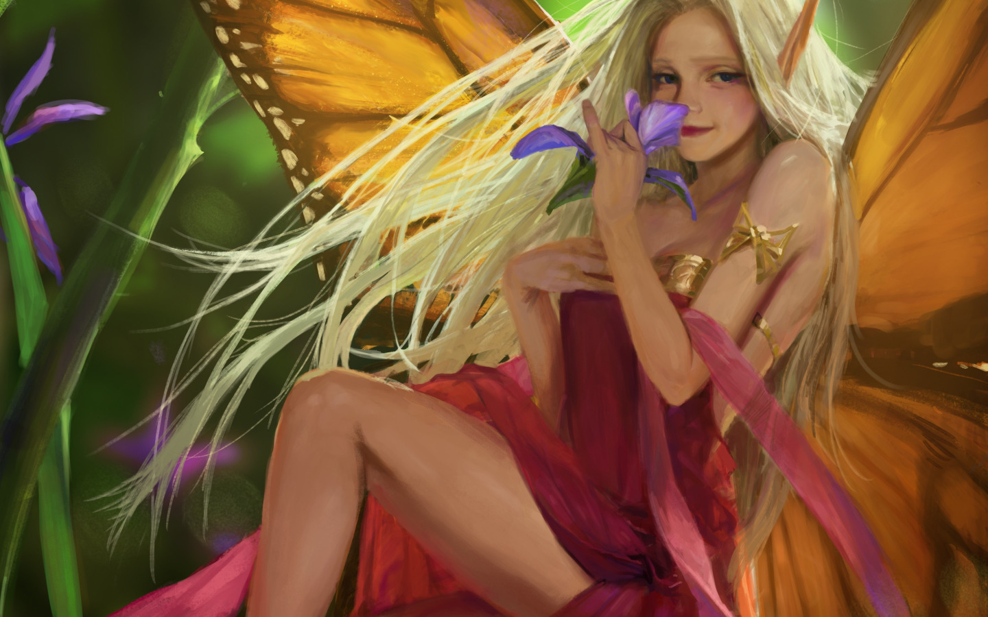 Fairy girl. Крылья эльфа. Эльфийка с крыльями. Феи. Эльфы с крыльями бабочки.