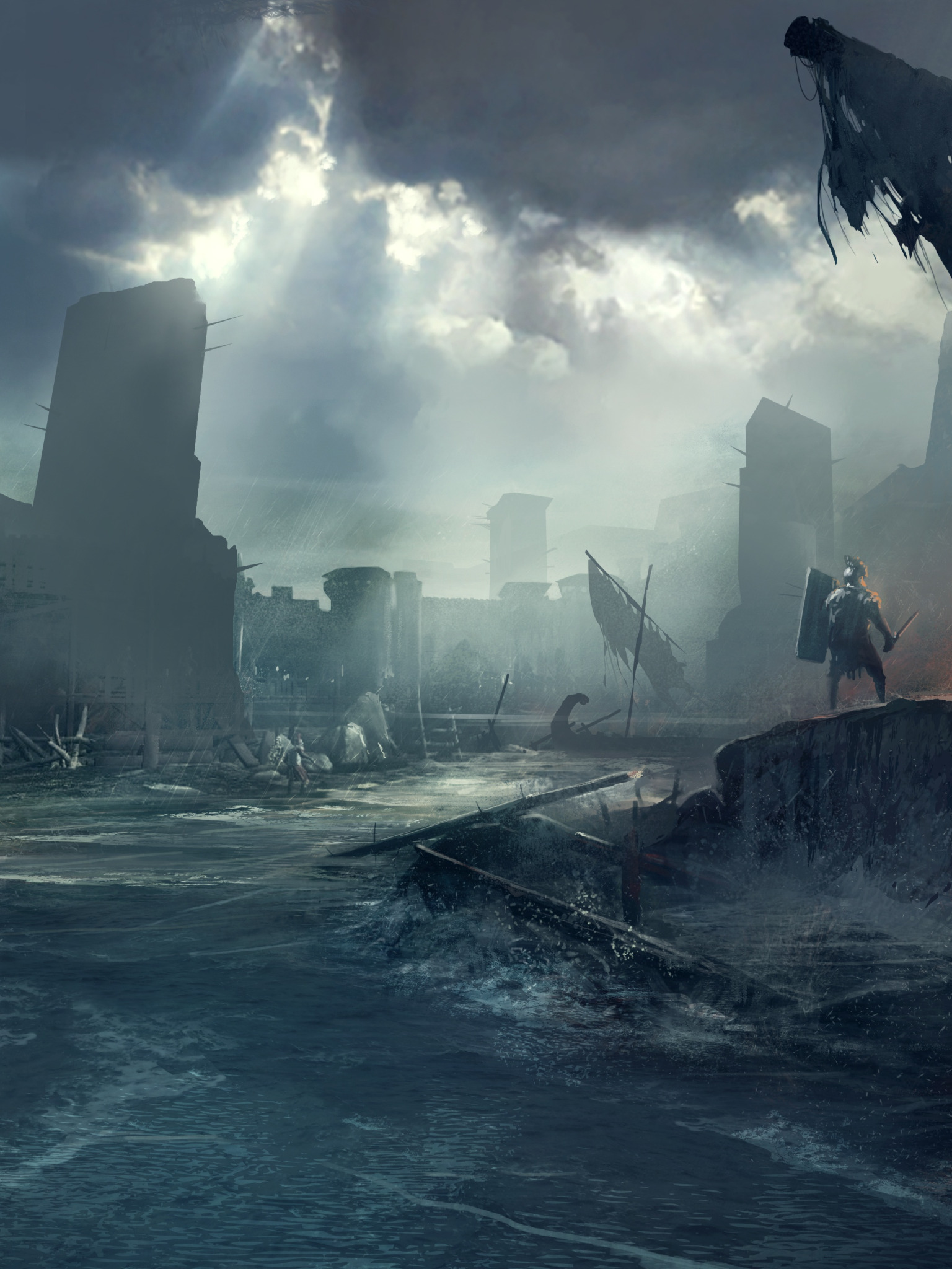 Download wallpaper Art, Crytek, Game, Ryse: Son of Rome, section games ...