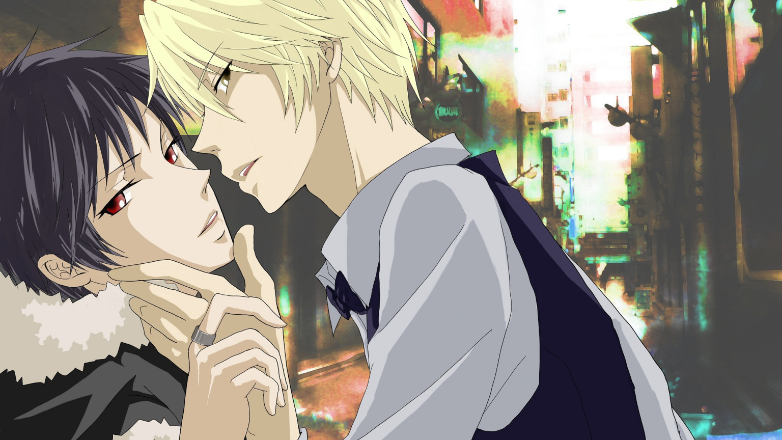 background, guys, two, caught, <b>Durarara</b>, <b>Durarara</b>, Shizuo Heiwajima, Of Iza...