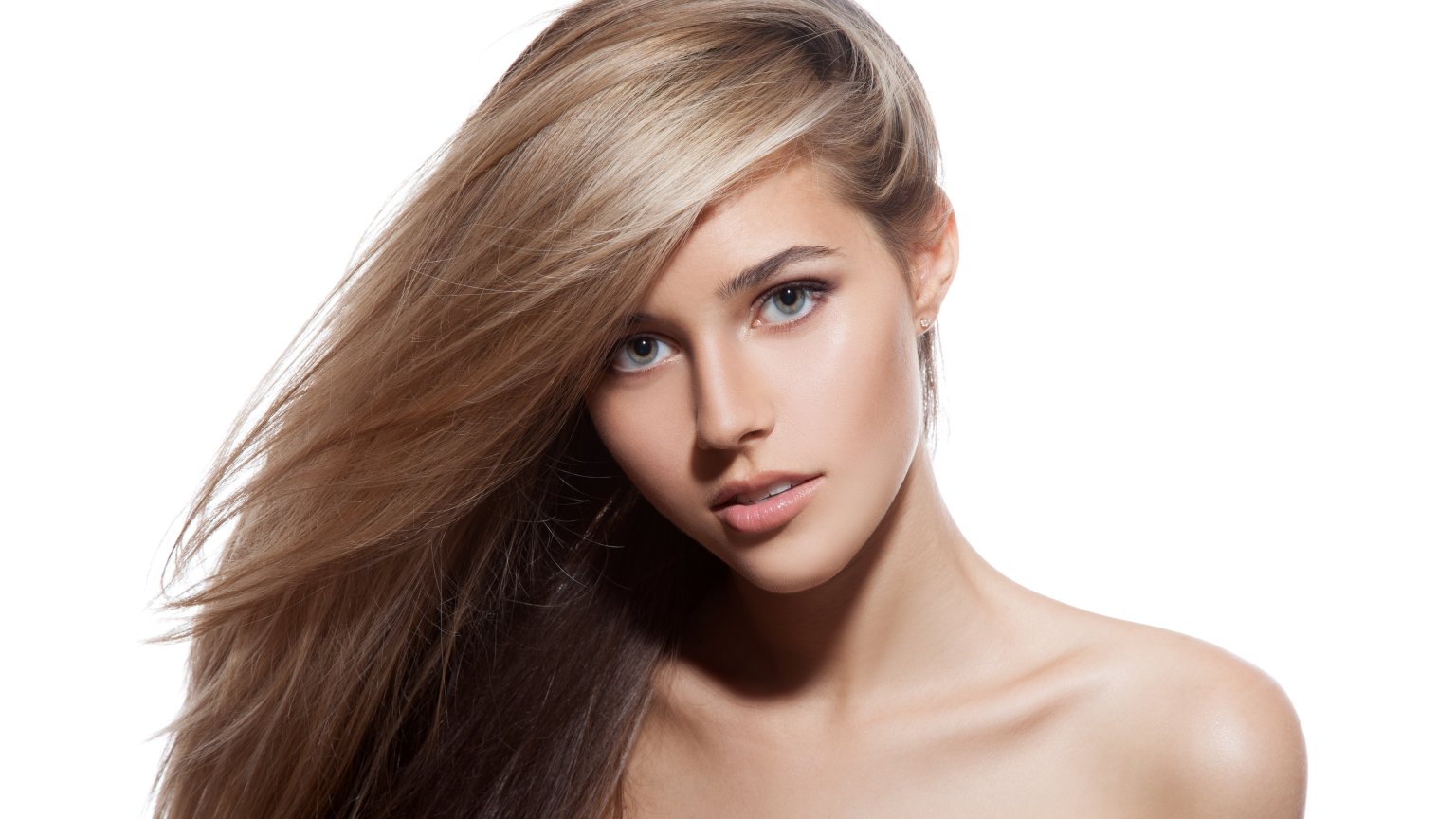 Download wallpaper model, Look, hairstyle, section girls in resolution