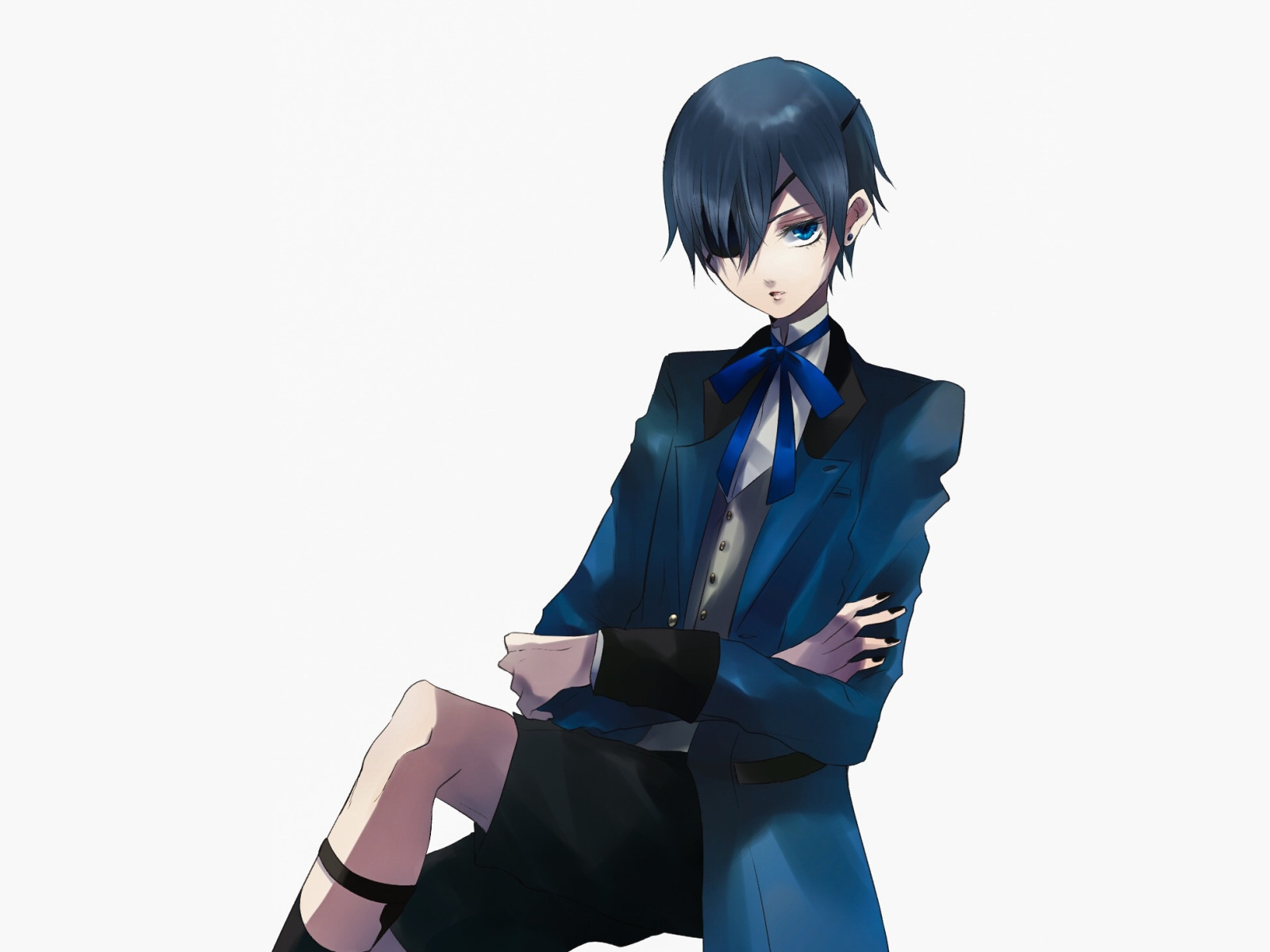 Download wallpaper Dark <b>Butler</b>, Kuroshitsuji, <b>Ciel</b> Phantomhive, section sho...