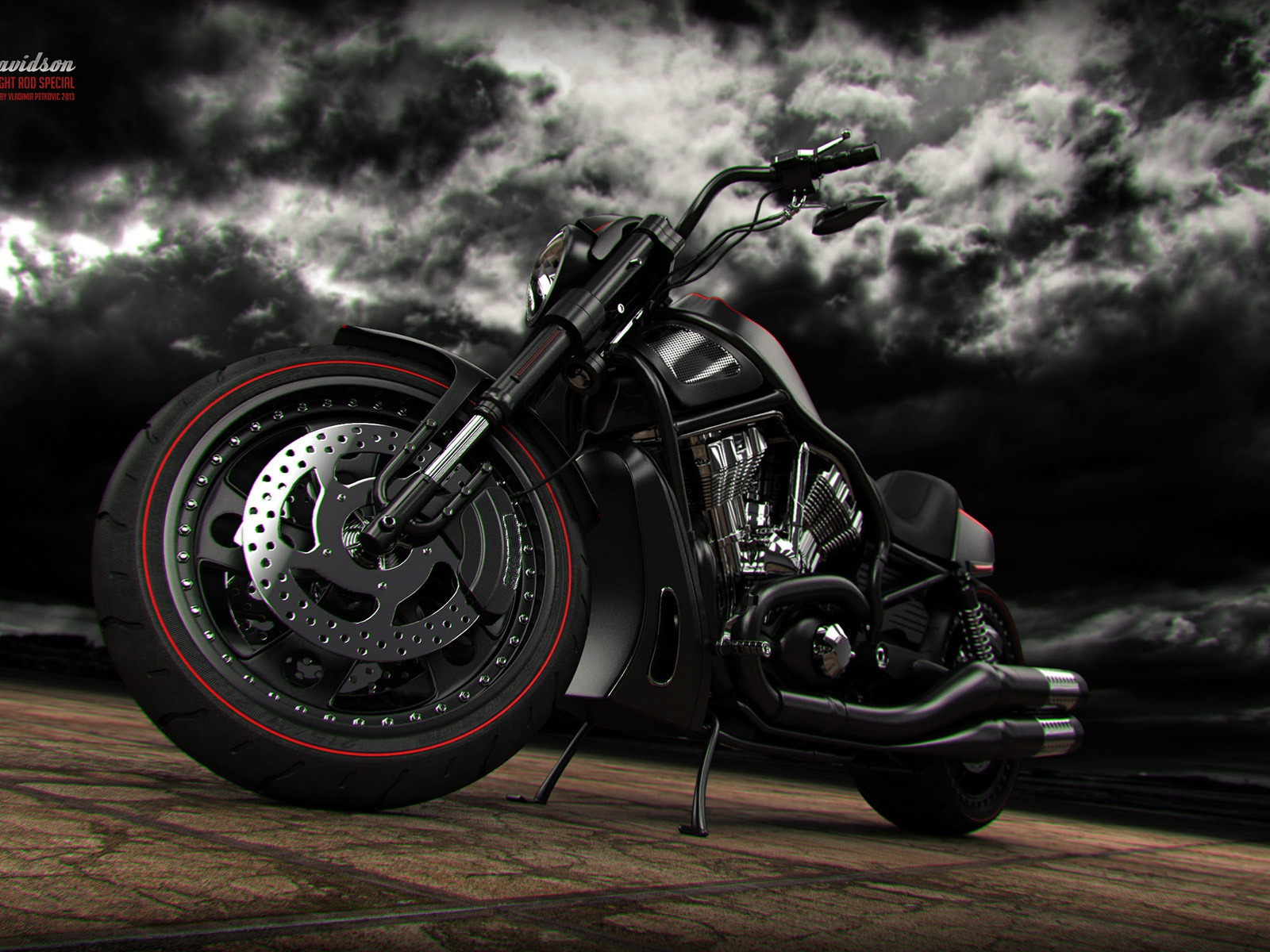 Обои на телефон мотоцикл Harley Davidson