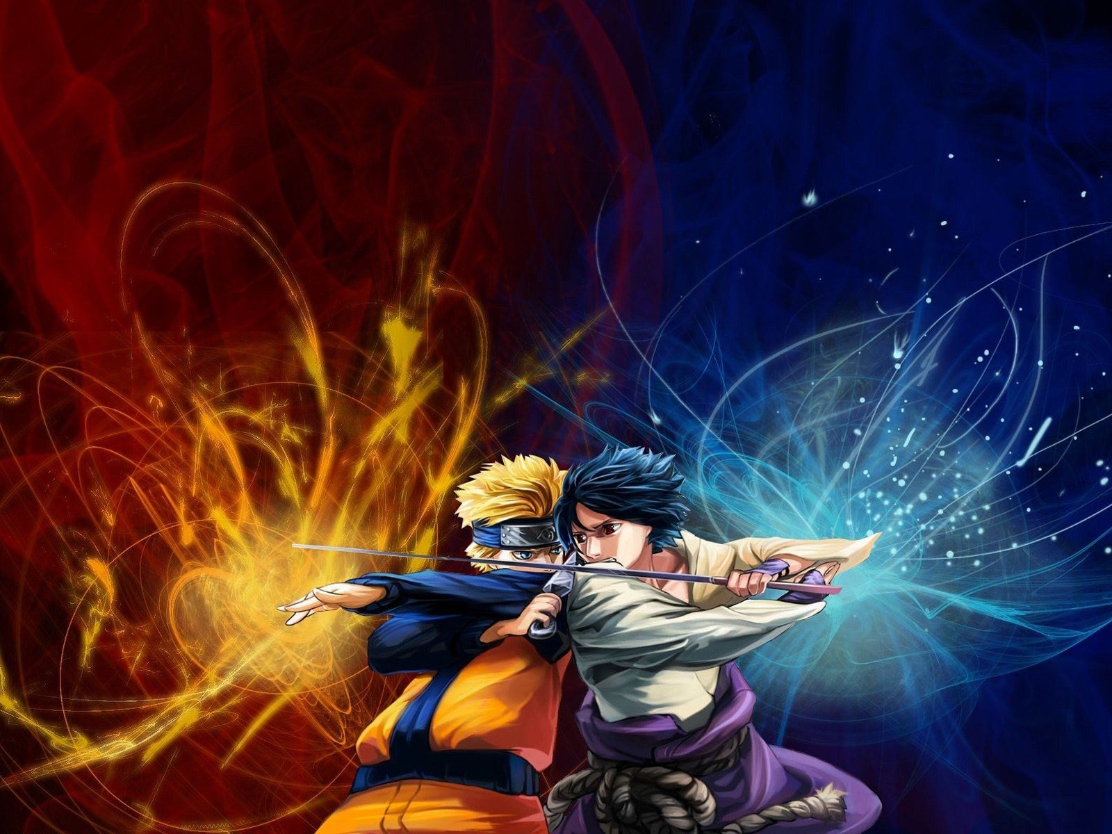 Wallpaper Sasuke, Sasuke, ninja, Shippuden, Chidori, nine-tailed,  Shippuuden, Naruto for mobile and desktop, section сёнэн, resolution  1600x1200 - download