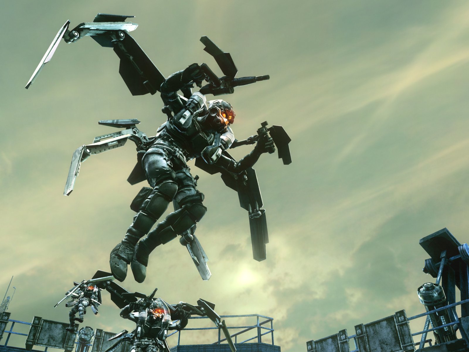 Killzone Robots Download wallpaper killzone, soldier, helghast, section games in ...