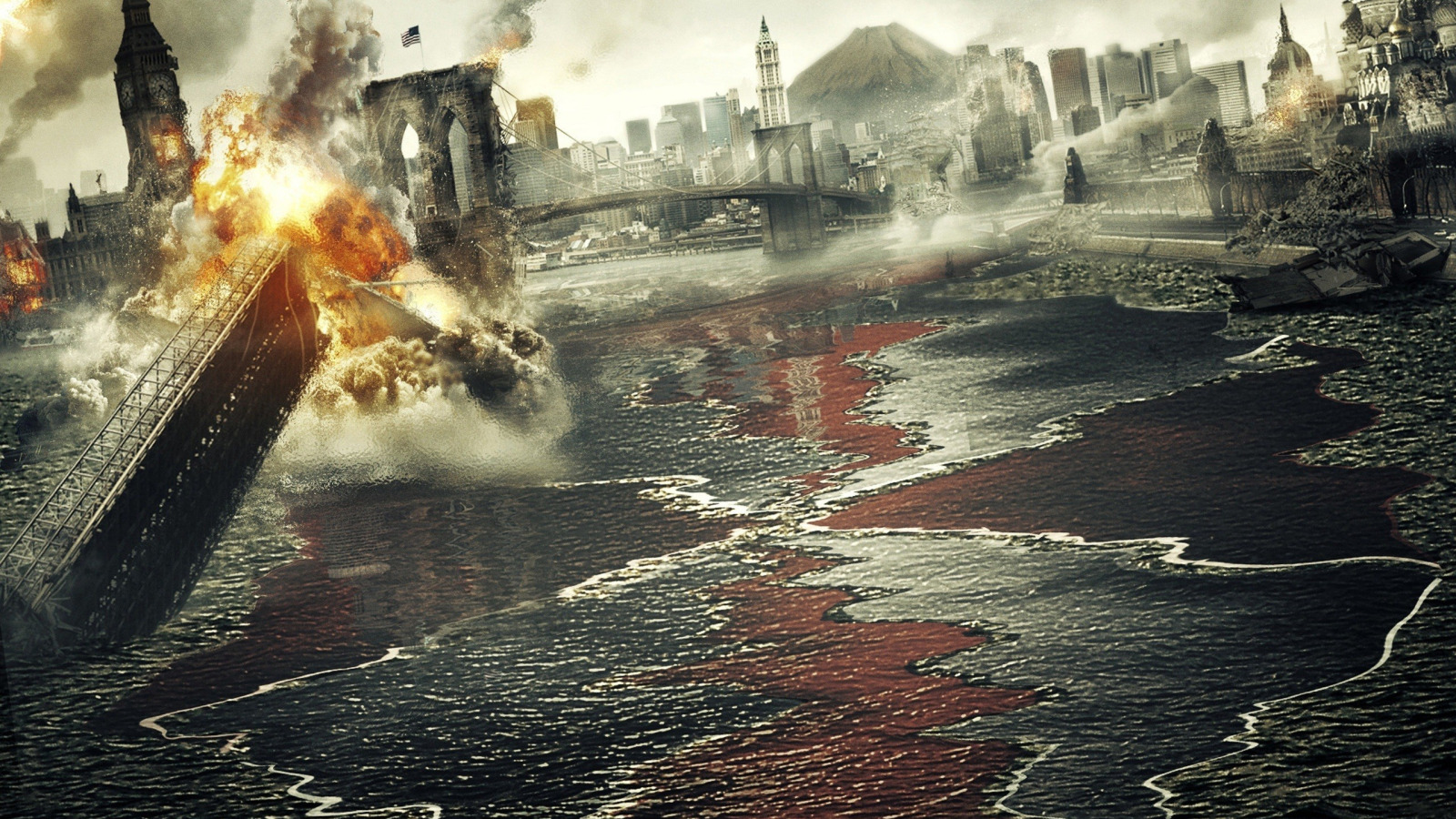 Когда конец света в 2024. Город из обитель зла. Resident Evil Retribution 2012.. Разрушенный город. Апокалипсис конец света.