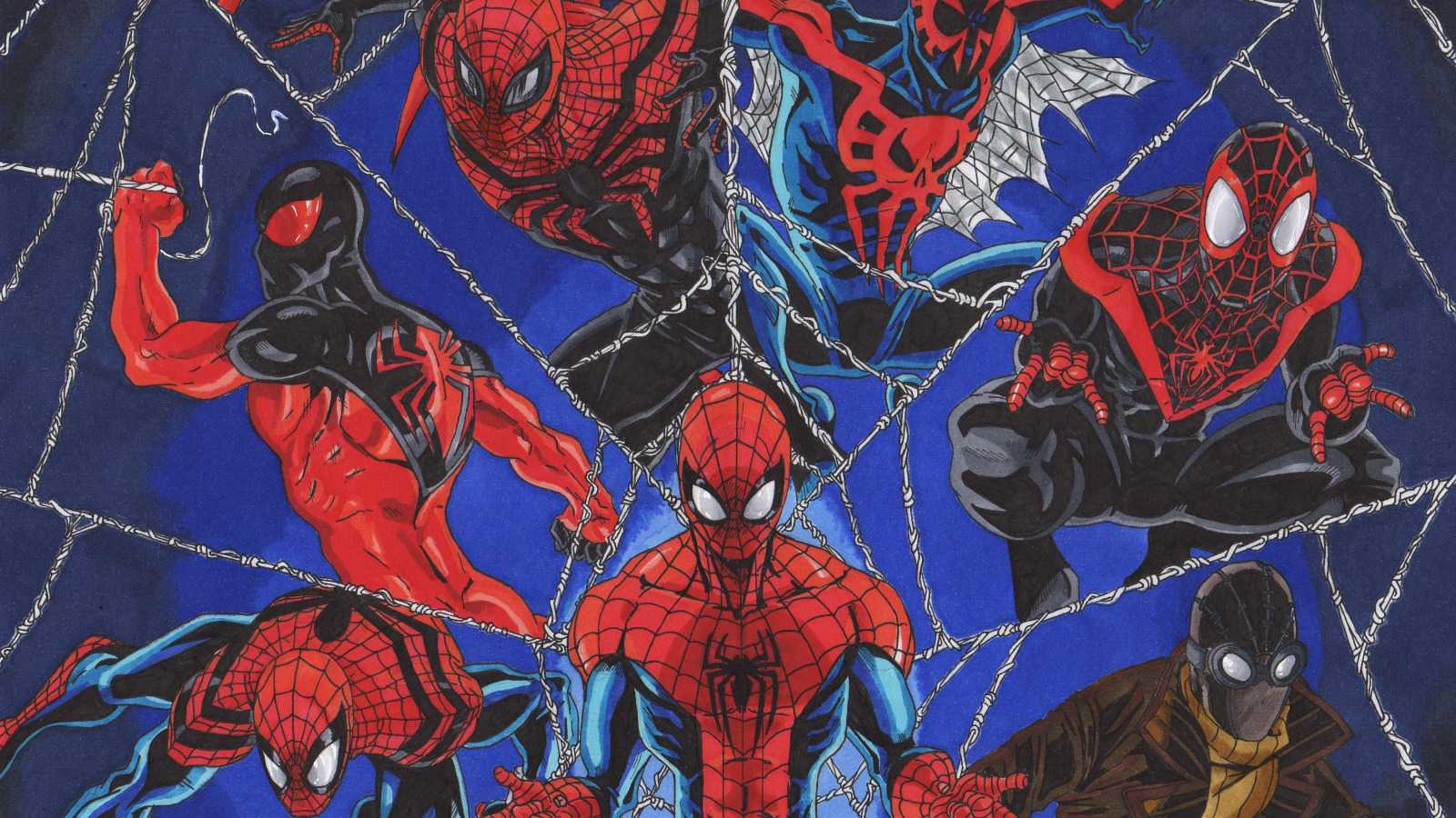 ben reilly spider man wallpaper
