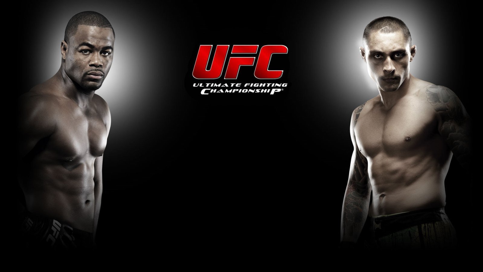 Download Wallpaper Logo, Black Background, Fighters, Mma, Thiago.