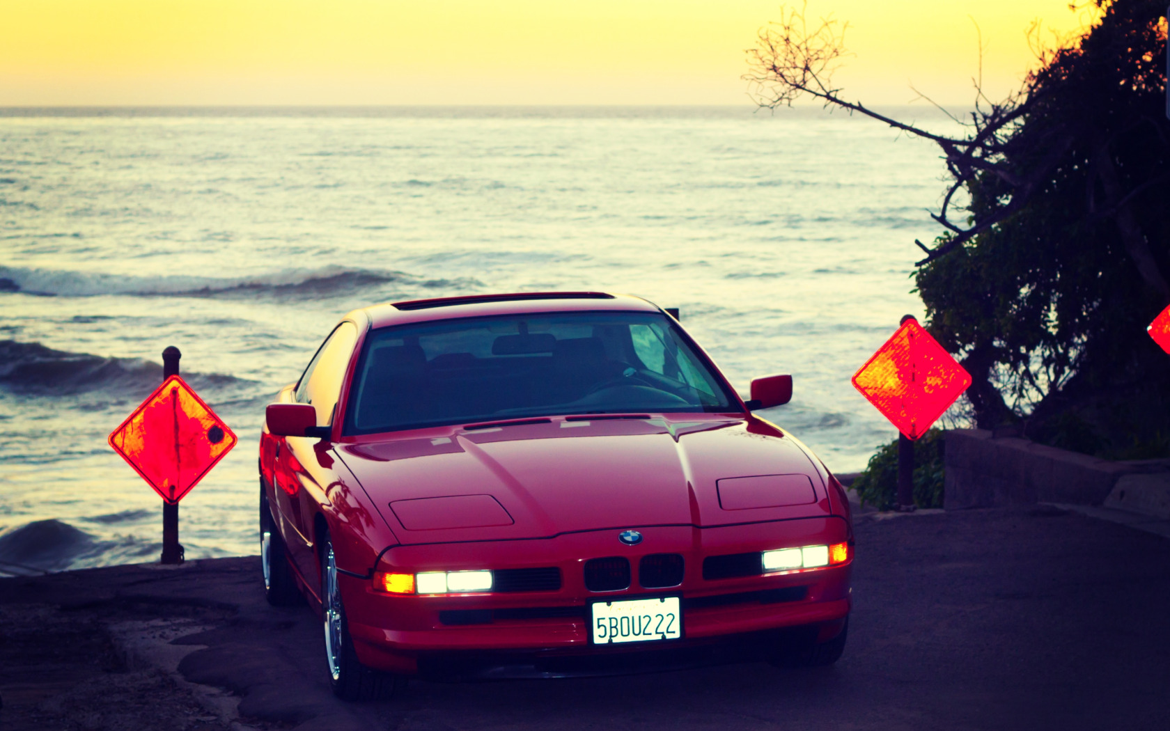 Red, BMW, BMW, Red, E31, 1997, 850ci