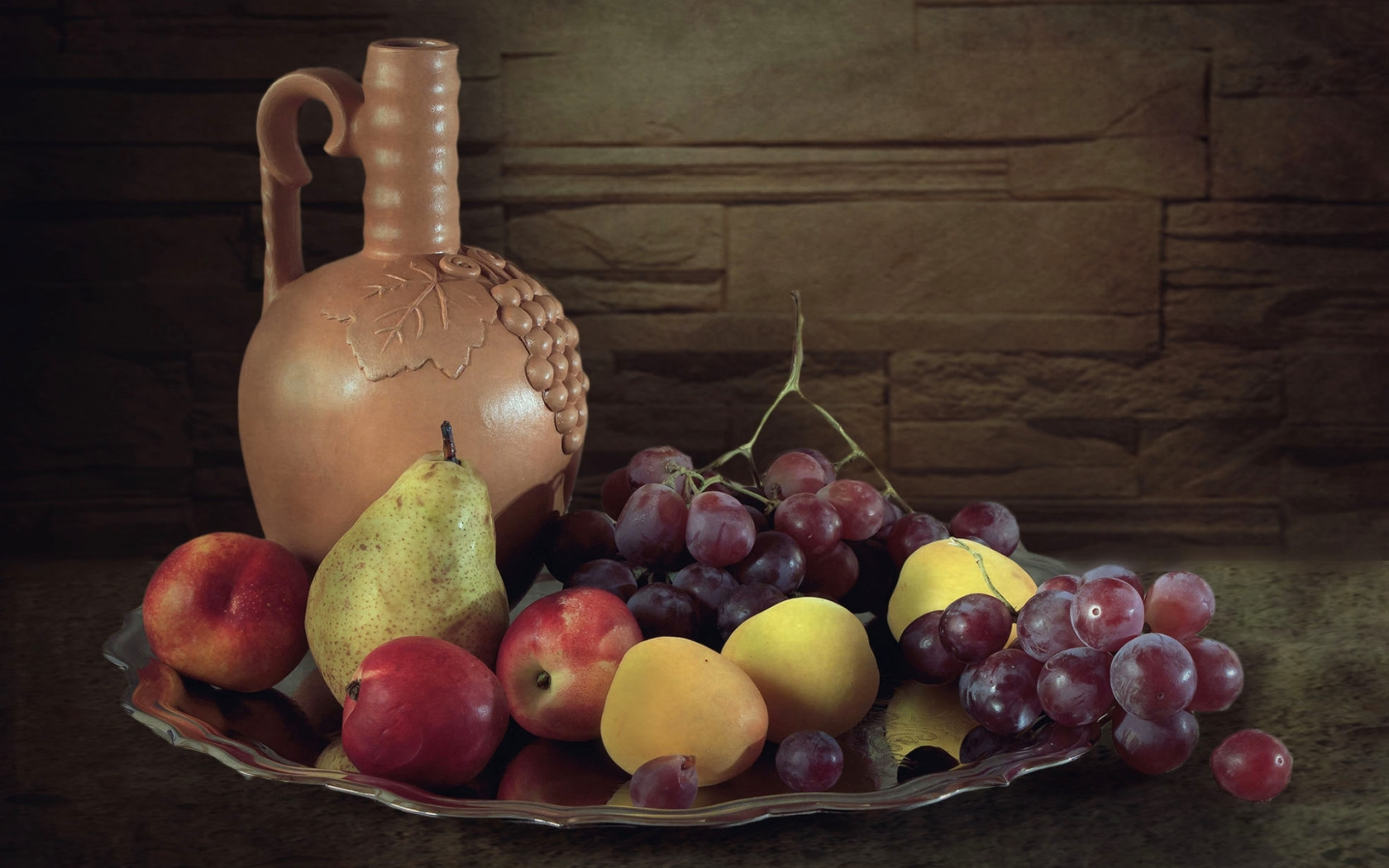 Grape pear. Натюрморт с фруктами. Красивые натюрморты.