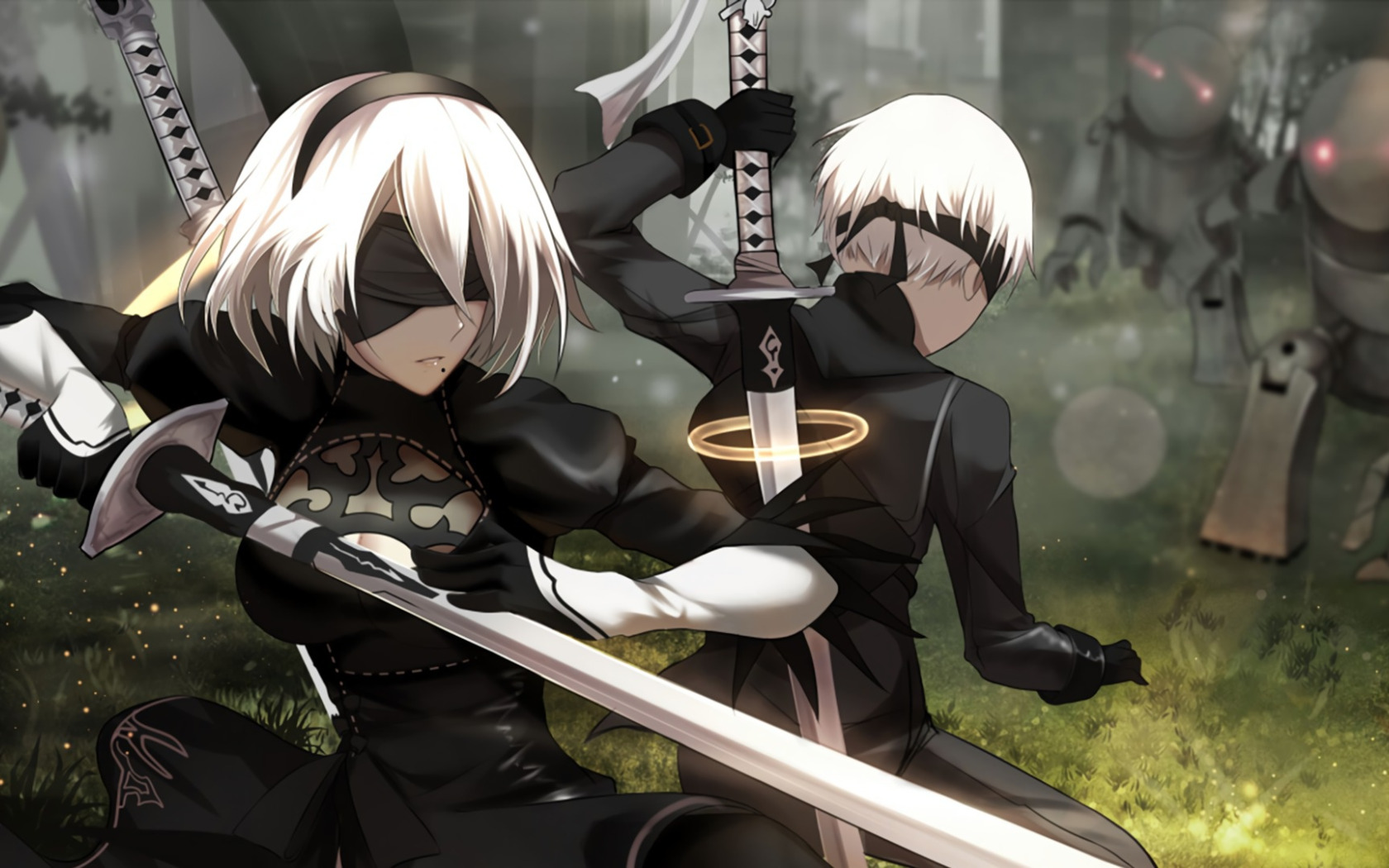 Nero automata. Райден и 2b. Ниер автомата геймлей. Нейро автомата. NIER Automata геймплей.