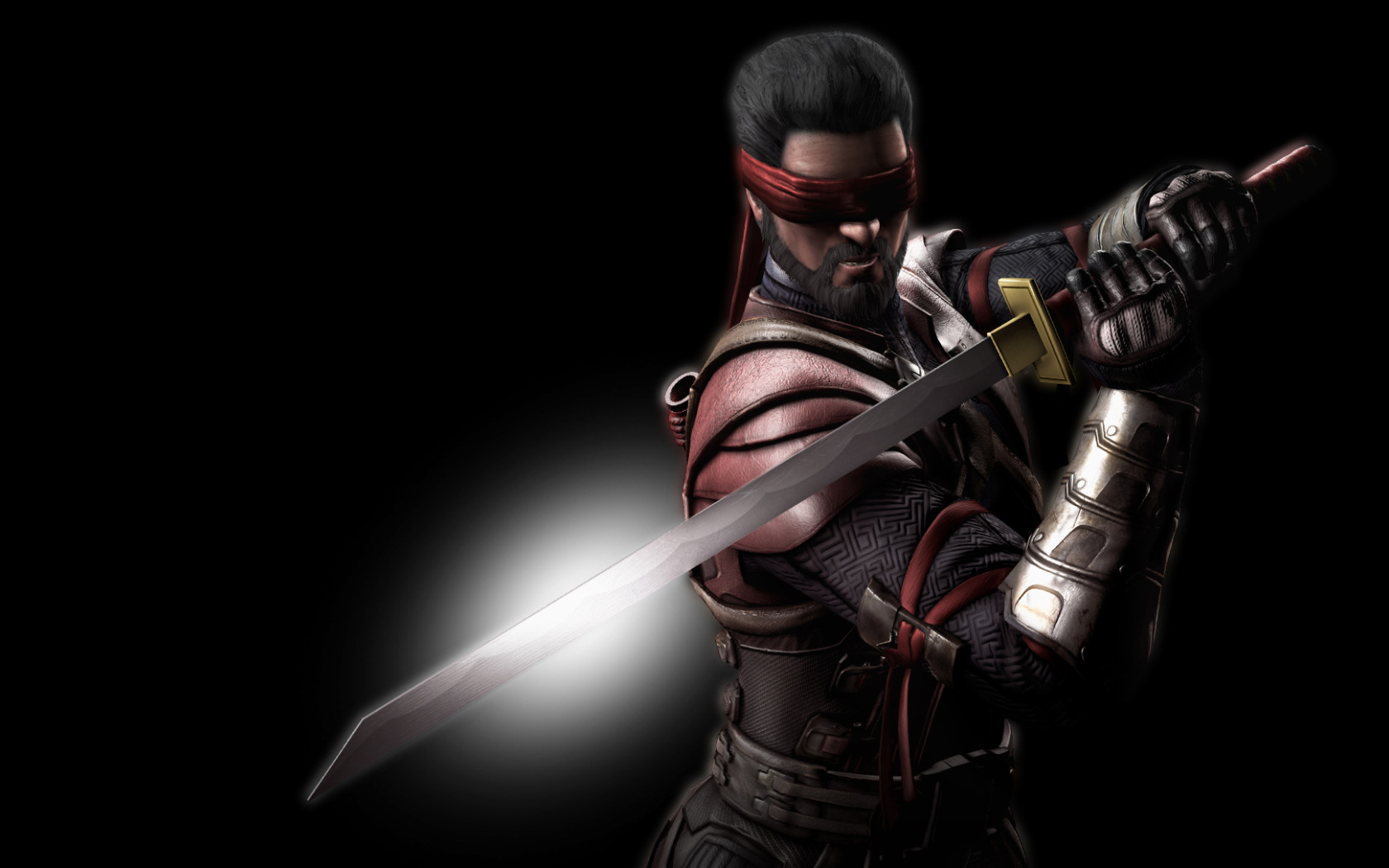 Download wallpaper sword, katana, headband, Mortal Kombat, Kenshi, Nancy,  Mortal Kombat X, Kenshi, section games in resolution 1680x1050