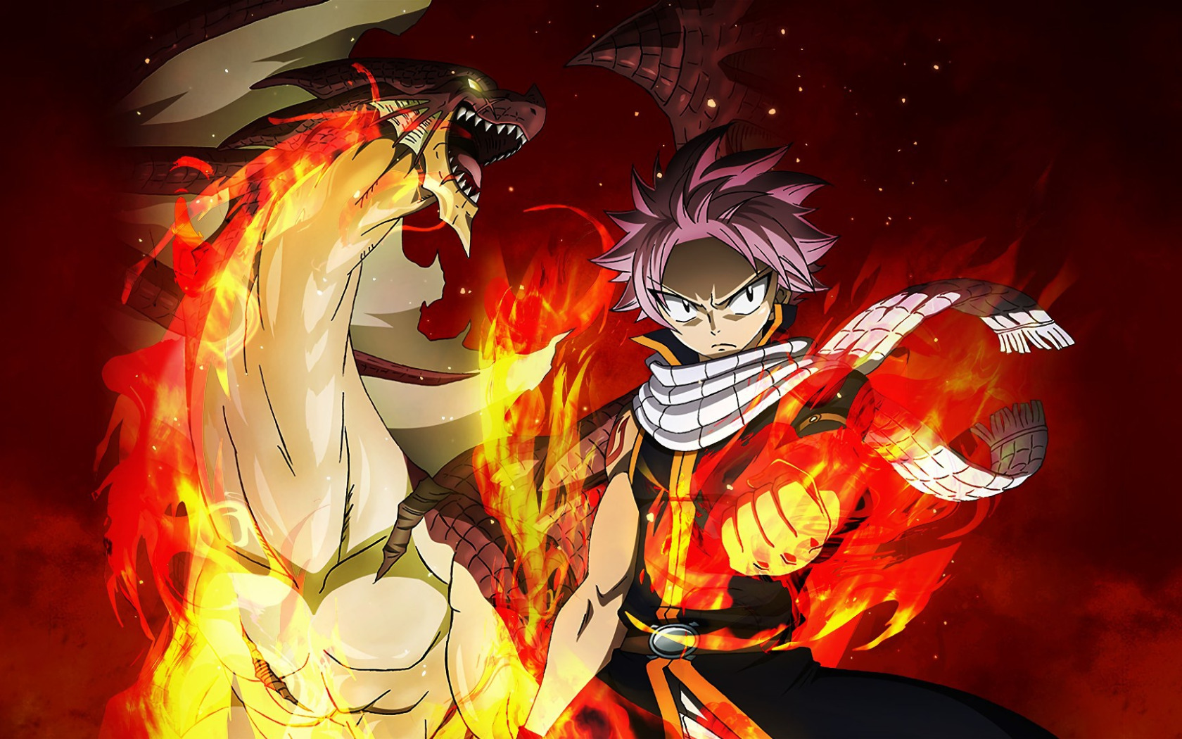 Download Natsu Dragneel, Fiery Dragon Slayer of Fairy Tail