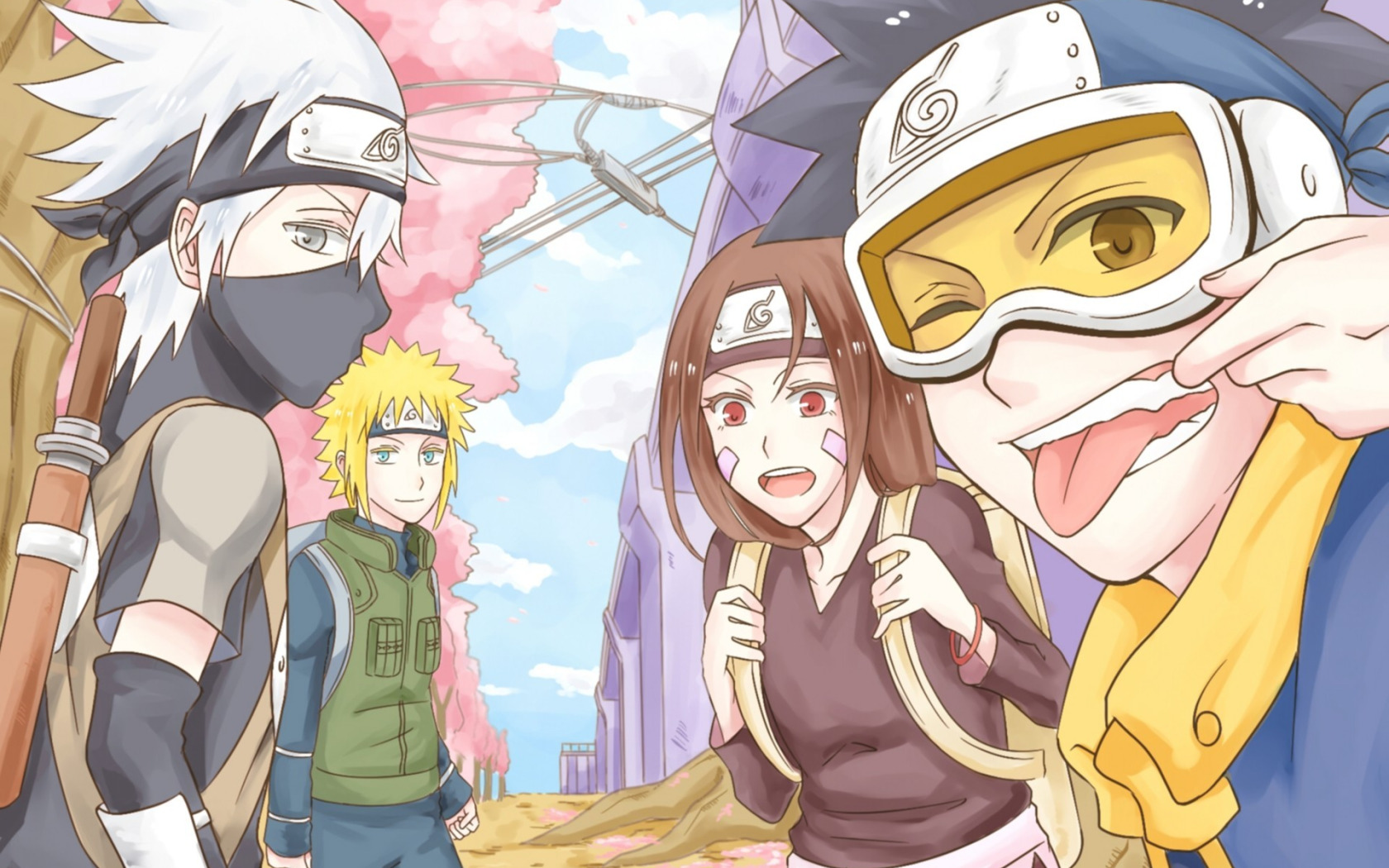 Download Funny Anime Naruto Fan Art Wallpaper