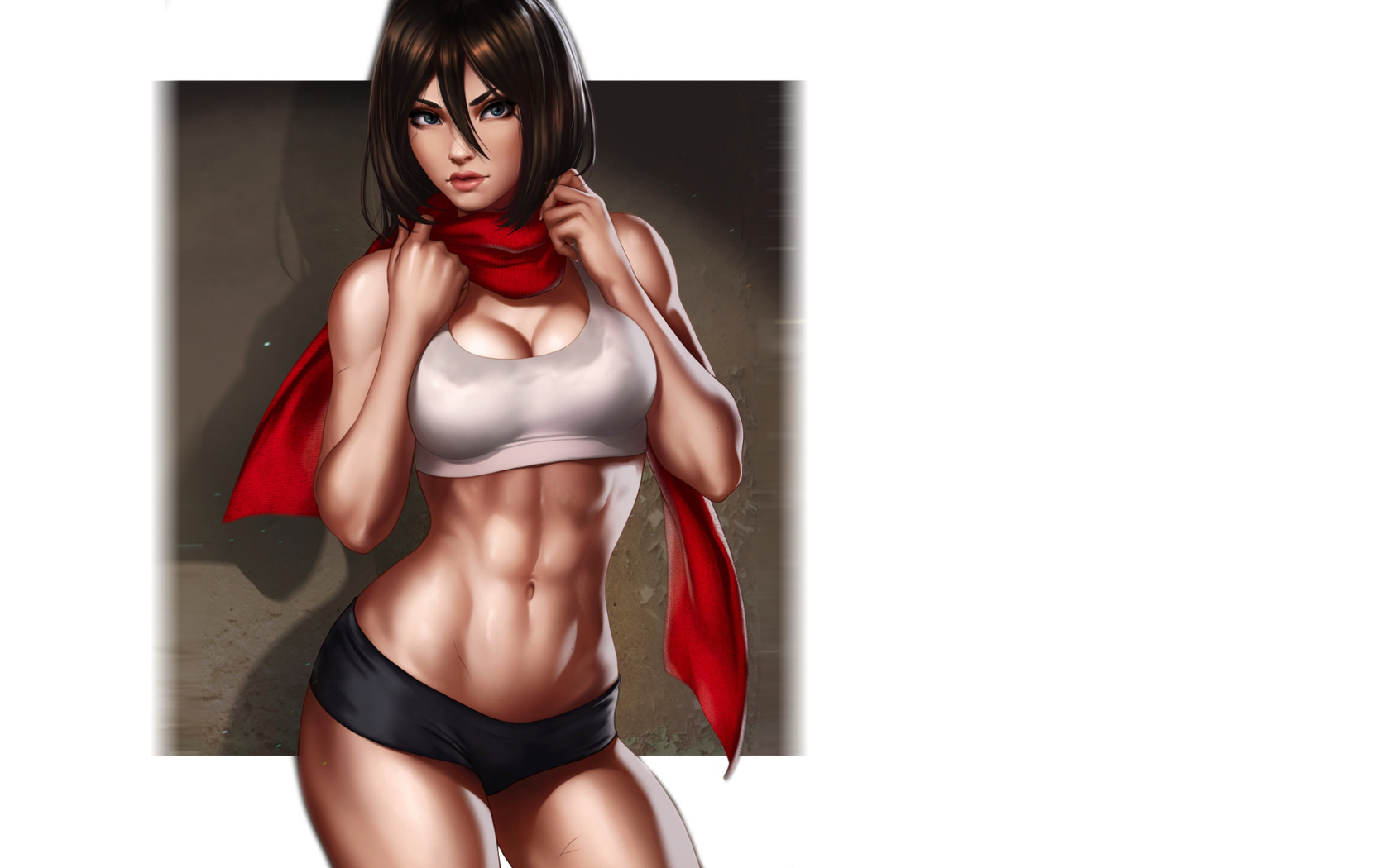 Download wallpaper kawaii, hot, sexy, hot girl, anime, cute, fitness, hot  babe, section seinen in resolution 1680x1050