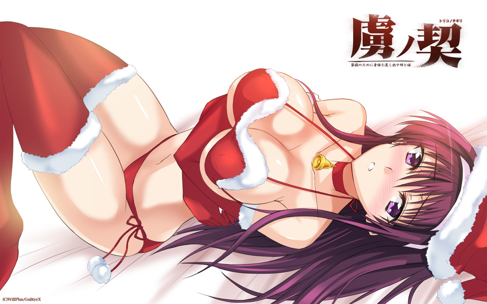 Download wallpaper girl, sexy, maiden, toriko no chigiri, section seinen in  resolution 1680x1050