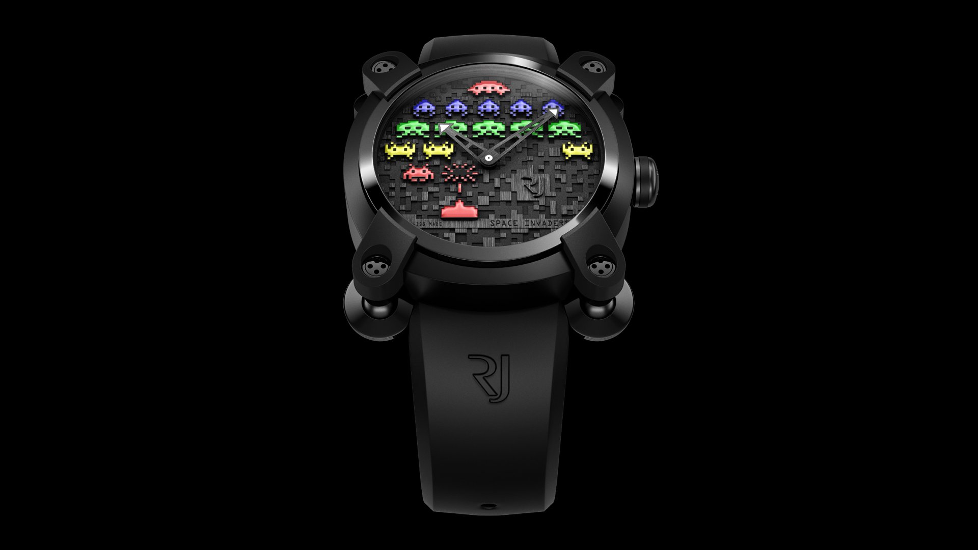 Download wallpaper alien, watches, romain jerome, section hi-tech in ...
