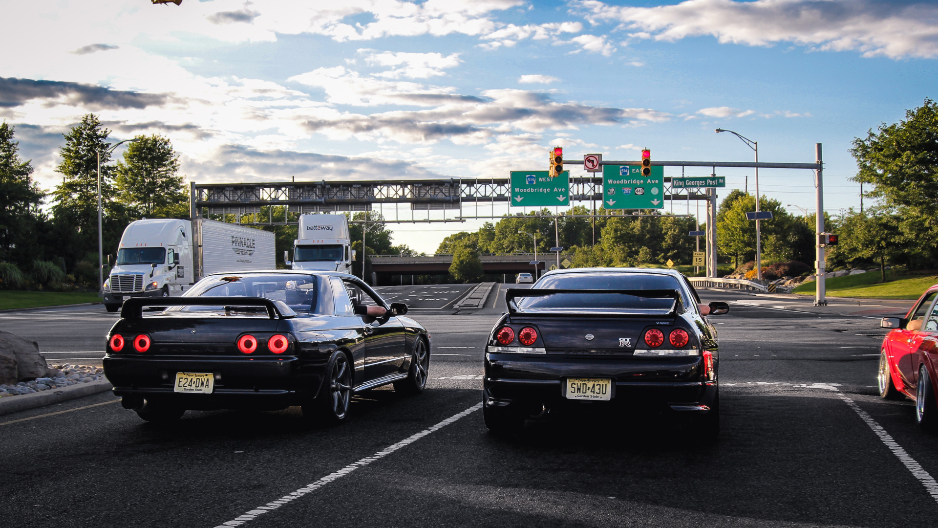 Download wallpaper Nissan, GT-R, R33, Skylin, section nissan in ...