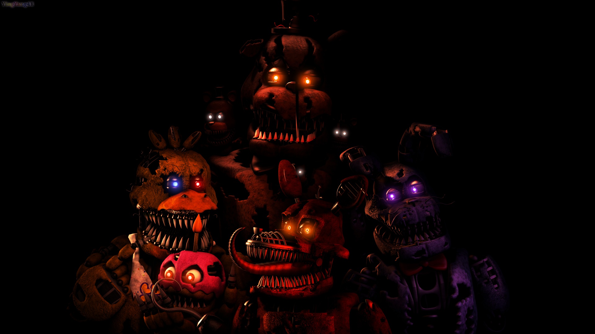 Five Nights at Freddy's 4 Wallpaper