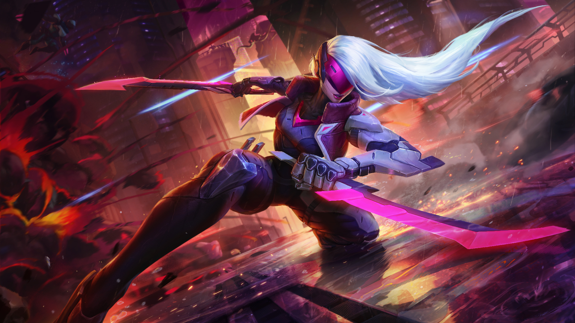 Download wallpaper lol, Katarina, league of legends, Catarina, riot games,  riot, Project Katarina, The Project Catarina, section games in resolution  1920x1080