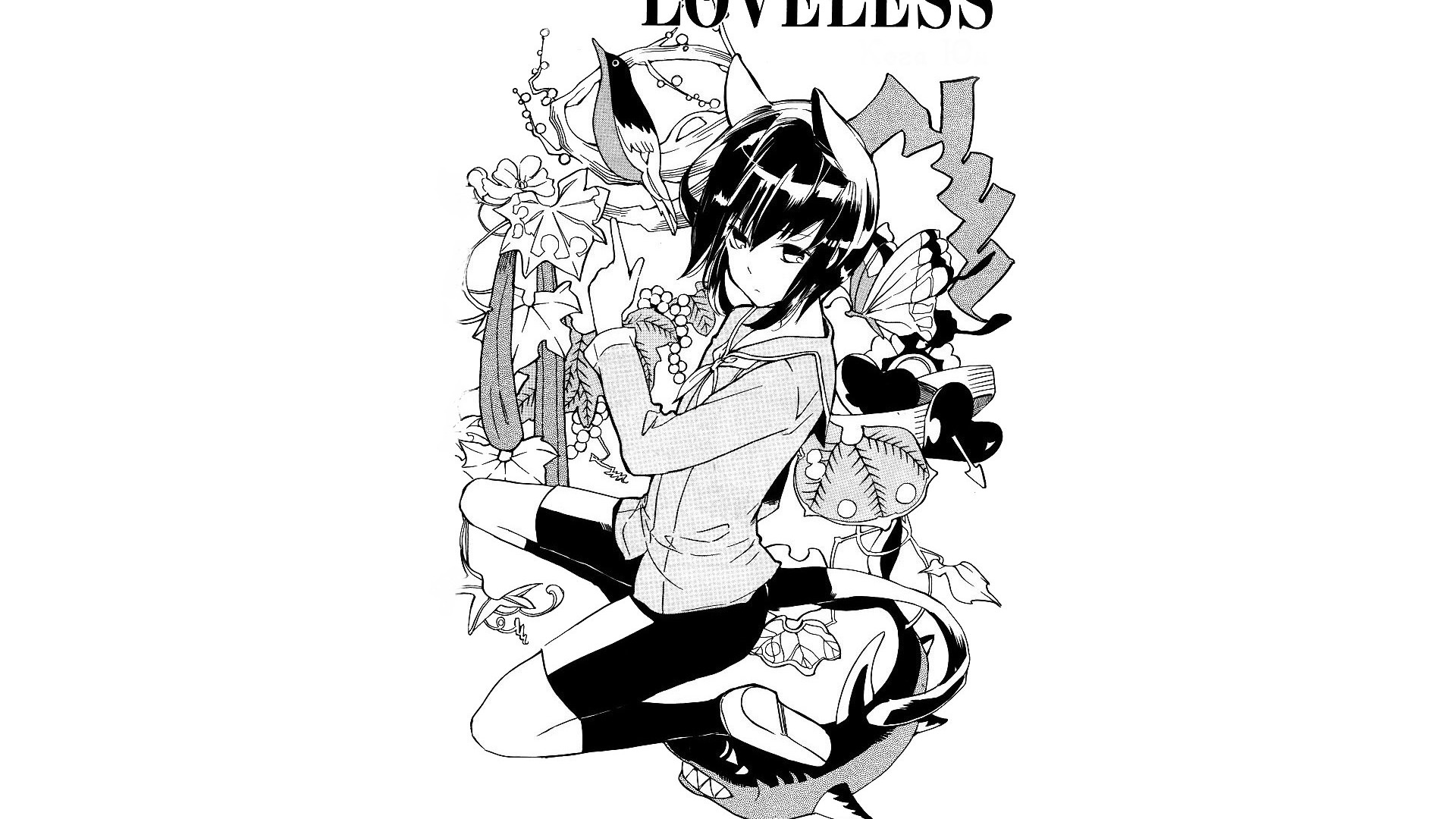 Download wallpaper boy, <b>Loveless</b>, Unloved, Ritsuka, section shonen in resol...