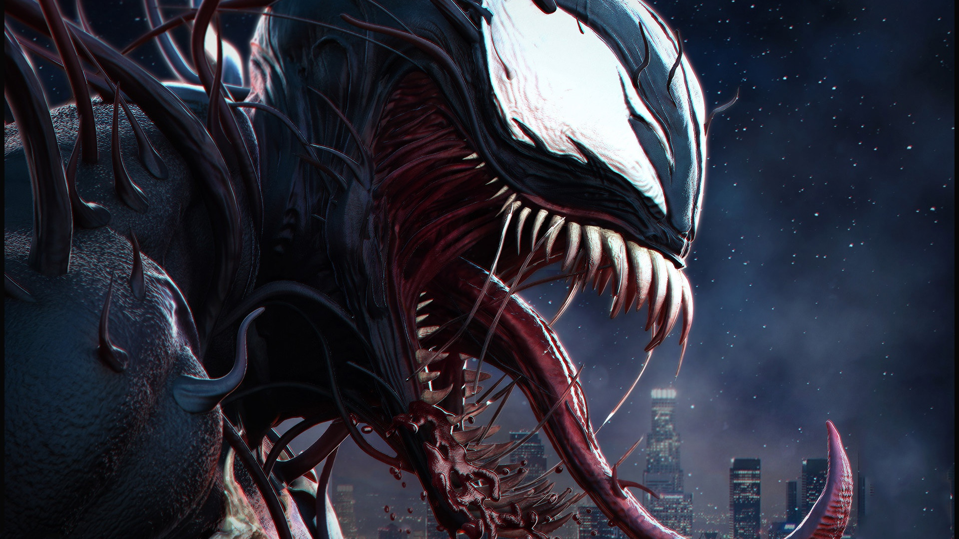 Venom evil puke