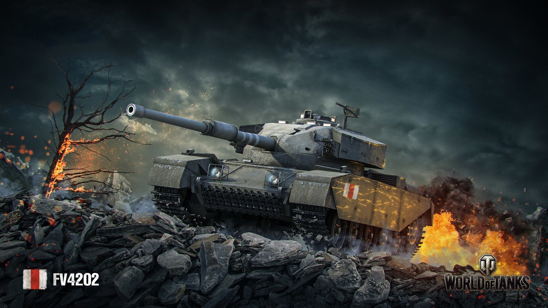 Wallpaper tank, UK, tanks, WoT, World of tanks, United Kingdom, tank, World  of Tanks for mobile and desktop, section игры, resolution 1920x1080 -  download