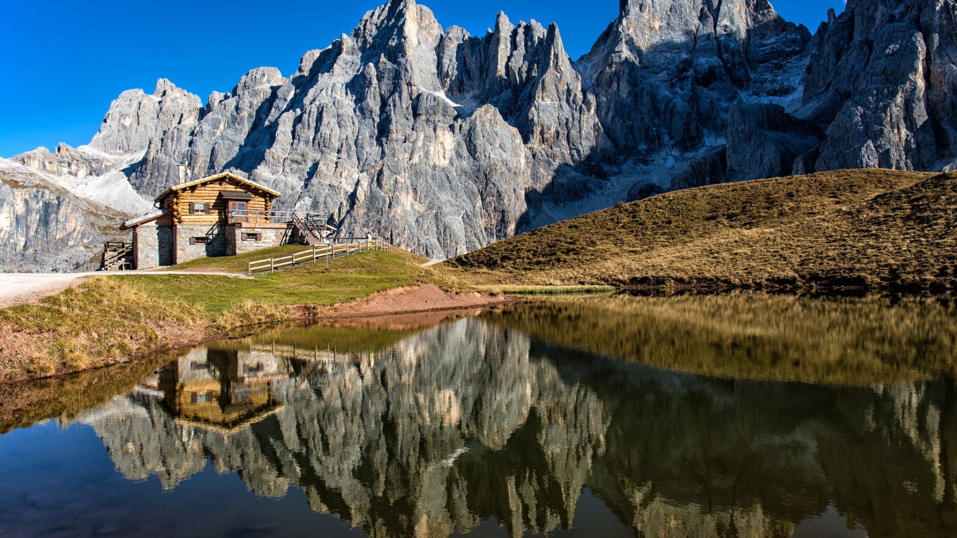 Download wallpaper mountains, Alps, Italy, The Dolomites, section ...